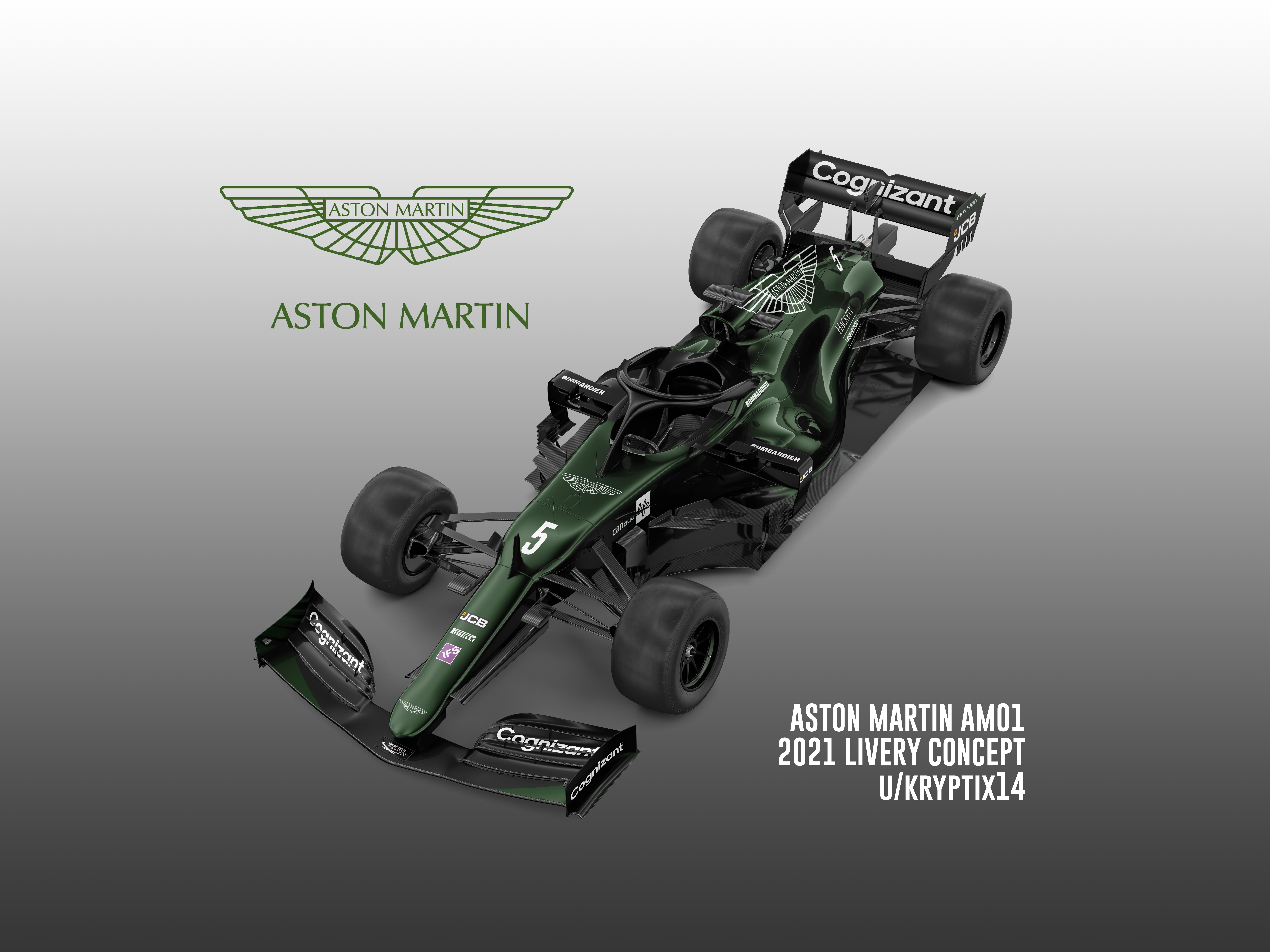 Aston Martin 2021 Livery Concept