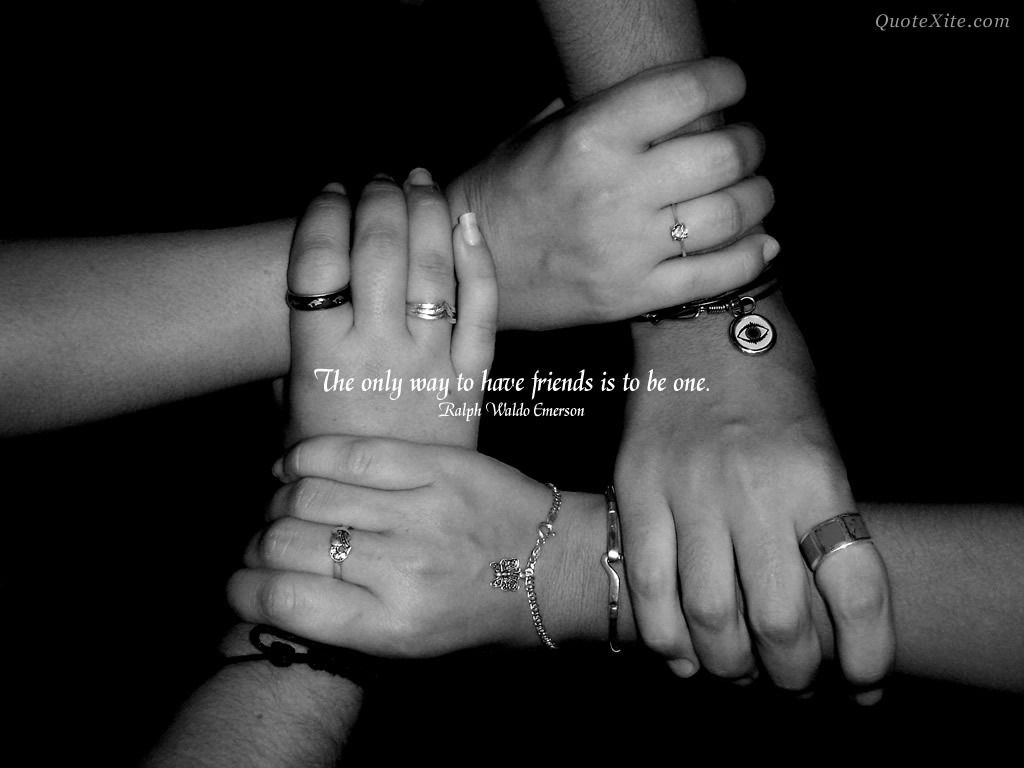 Quotes On 4 Best Friends Forever HD Wallpaper