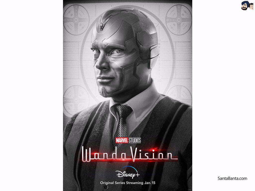 Official poster of Marvel Studios` superhero series, `Wanda Vision`