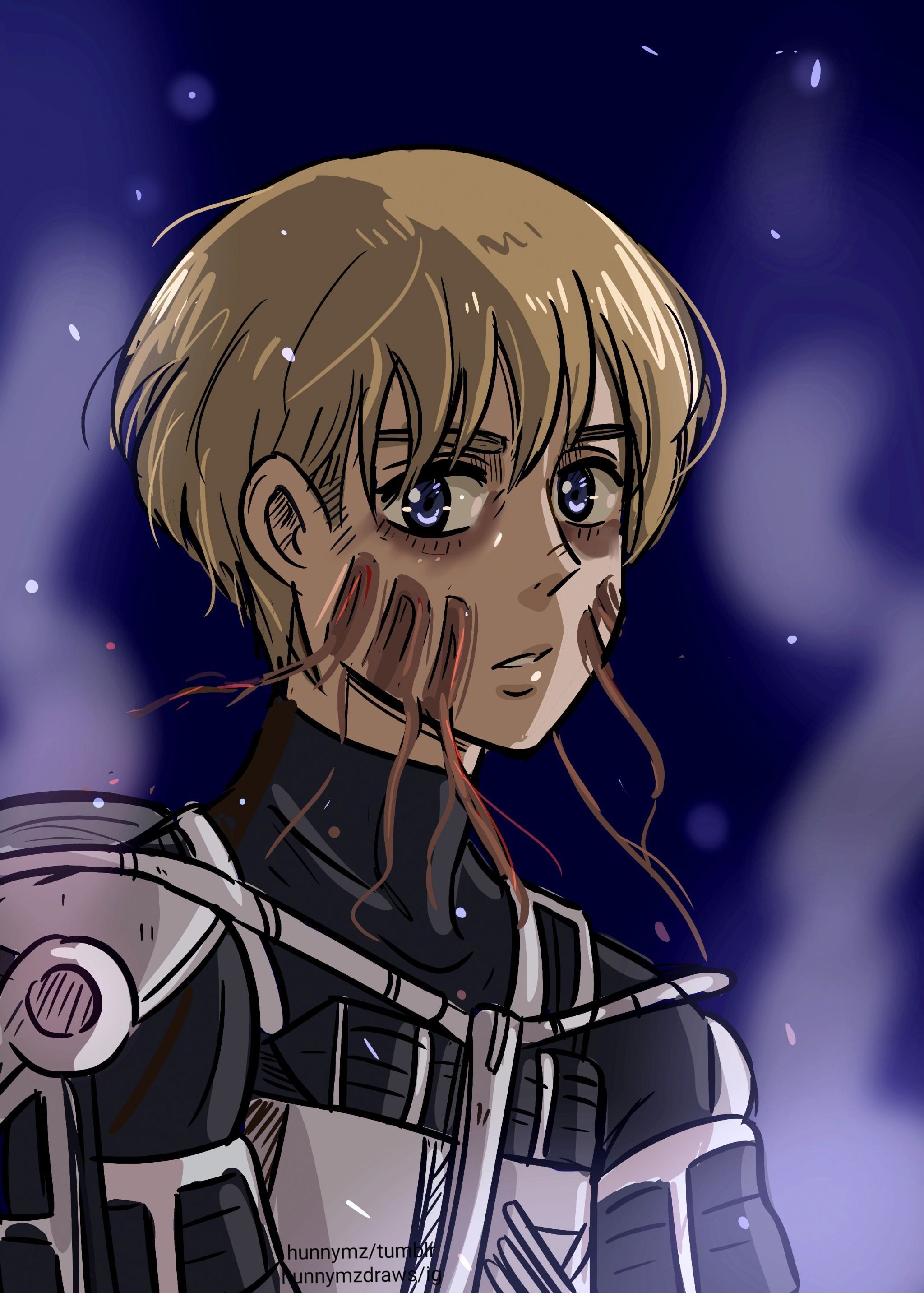 Armin doodle. Armin, 90 anime, Anime