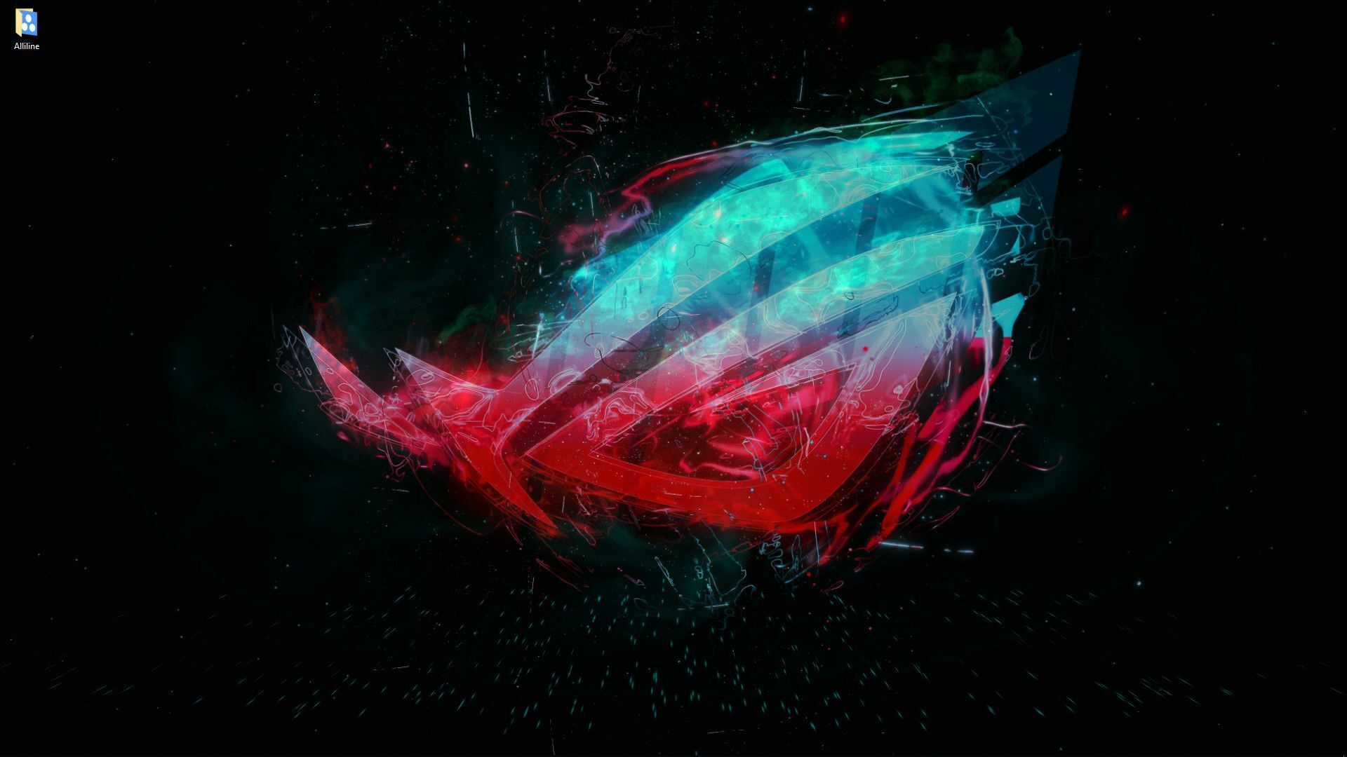 Asus RoG space logo live wallpaper [DOWNLOAD FREE]