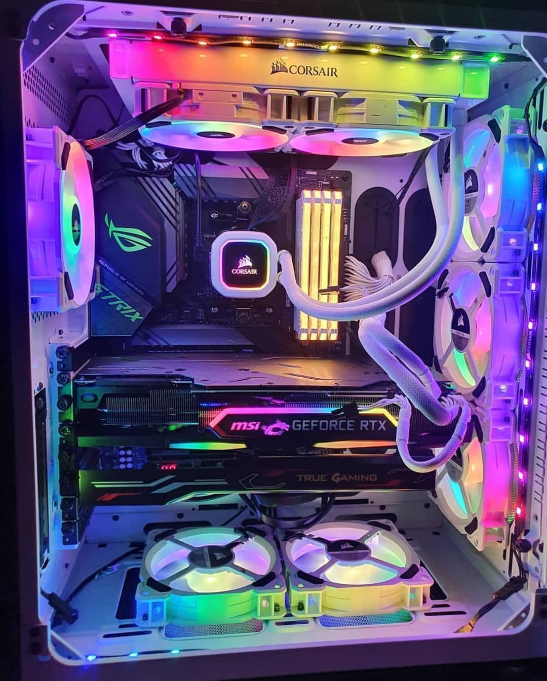 Another interesting case ⁣ ⁣ Credit: unknown, please tag ⁣ Deals on PC components updated hourly: pcsalesapp.c. Gaming pc build, Gamer setup, Gaming wallpaper