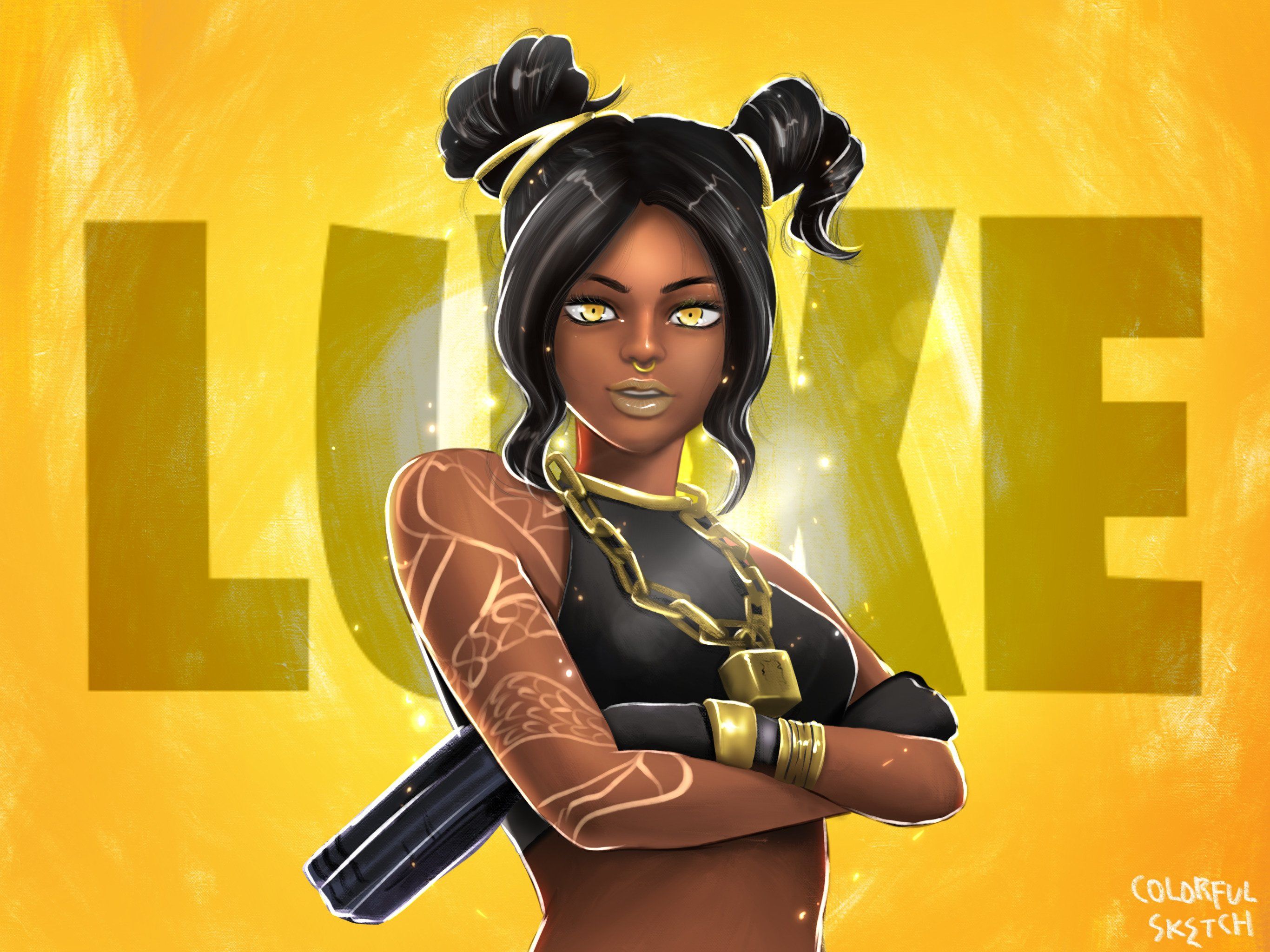 Black Girl Skin Fortnite Black Girl Fortnite Skins Wallpapers Wallpaper Cave