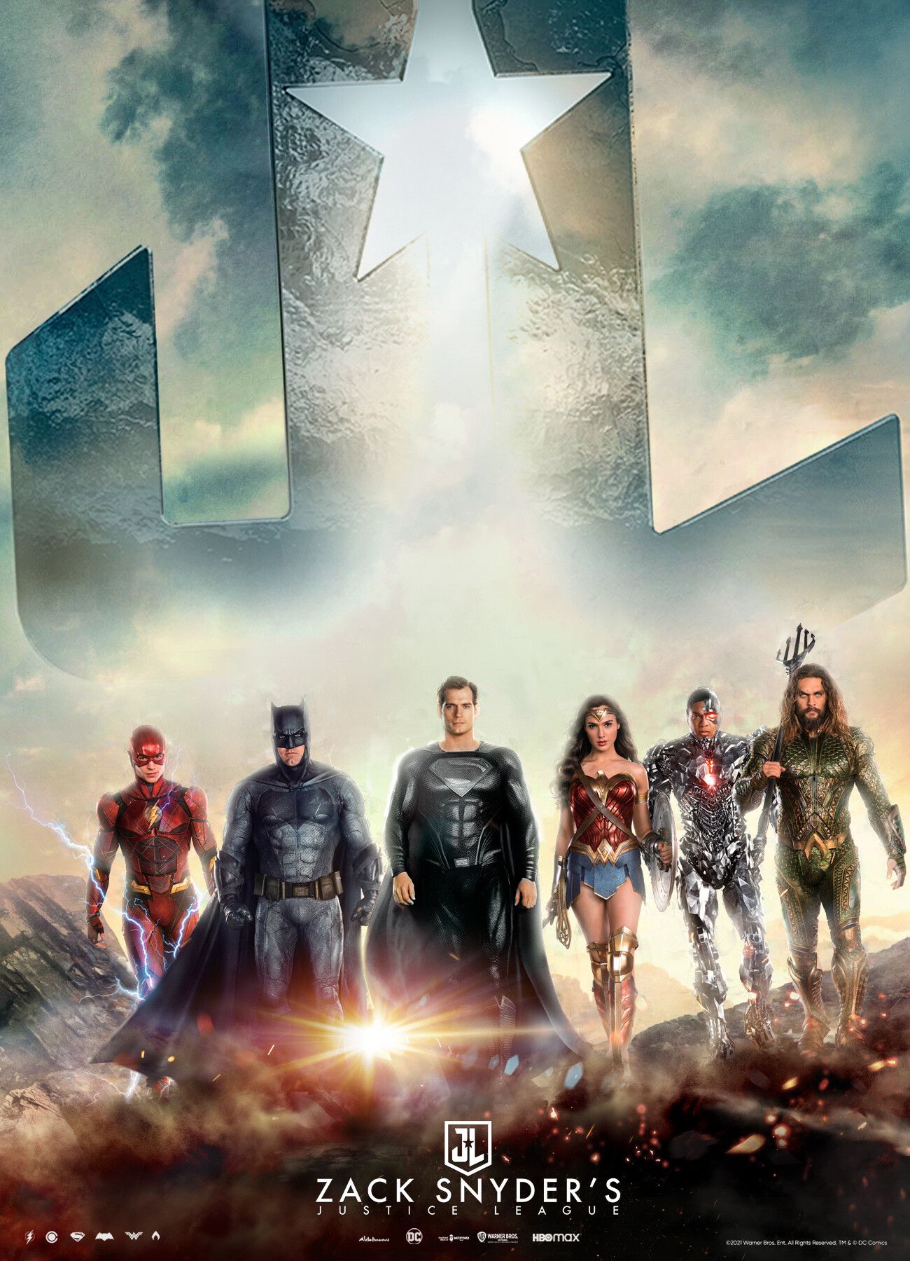 Zack Snyder's Justice League Wallpaper / poster Snyder Cut, Mikhail Villarreal