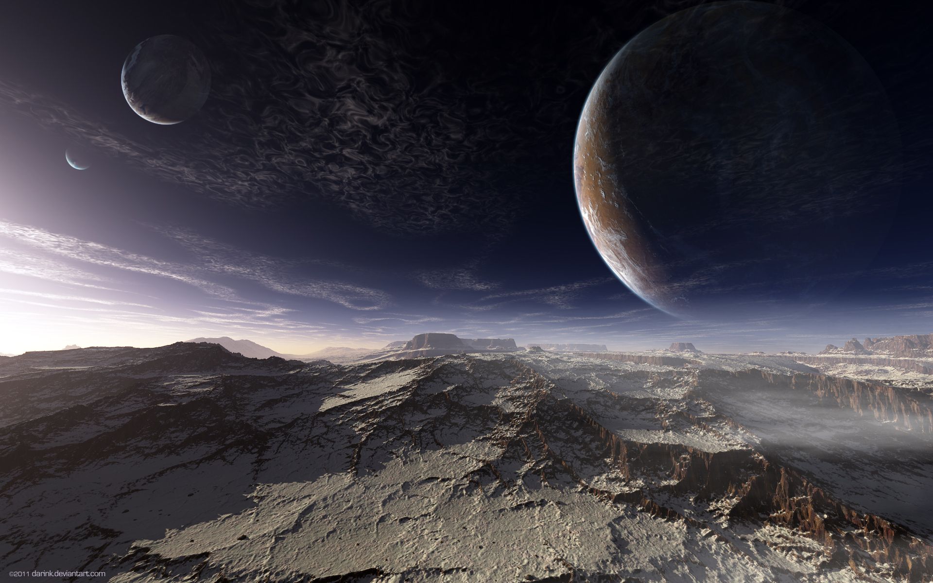 Alien Landscapes Planets. Alpha Coders. Sci Fi Landscape 234255. Alien planet, Planets wallpaper, Landscape wallpaper