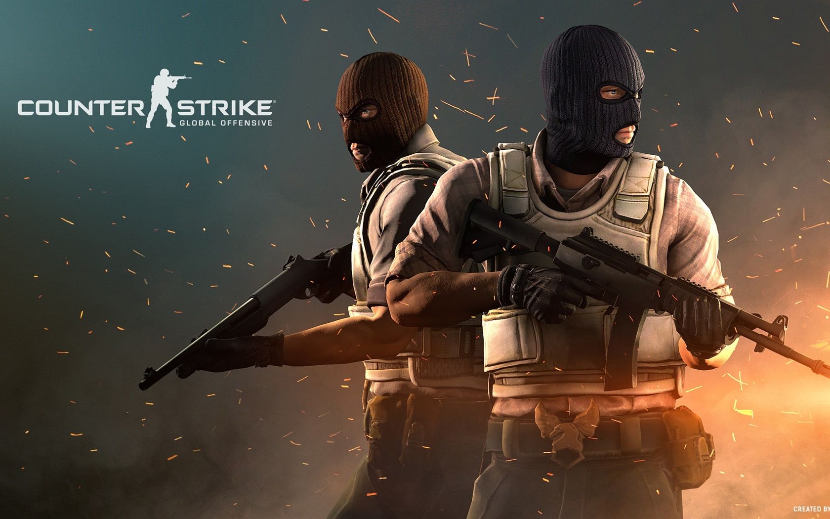 Wallpaper CS: GO, PC game 1920x1080 Full HD 2K Picture, Image