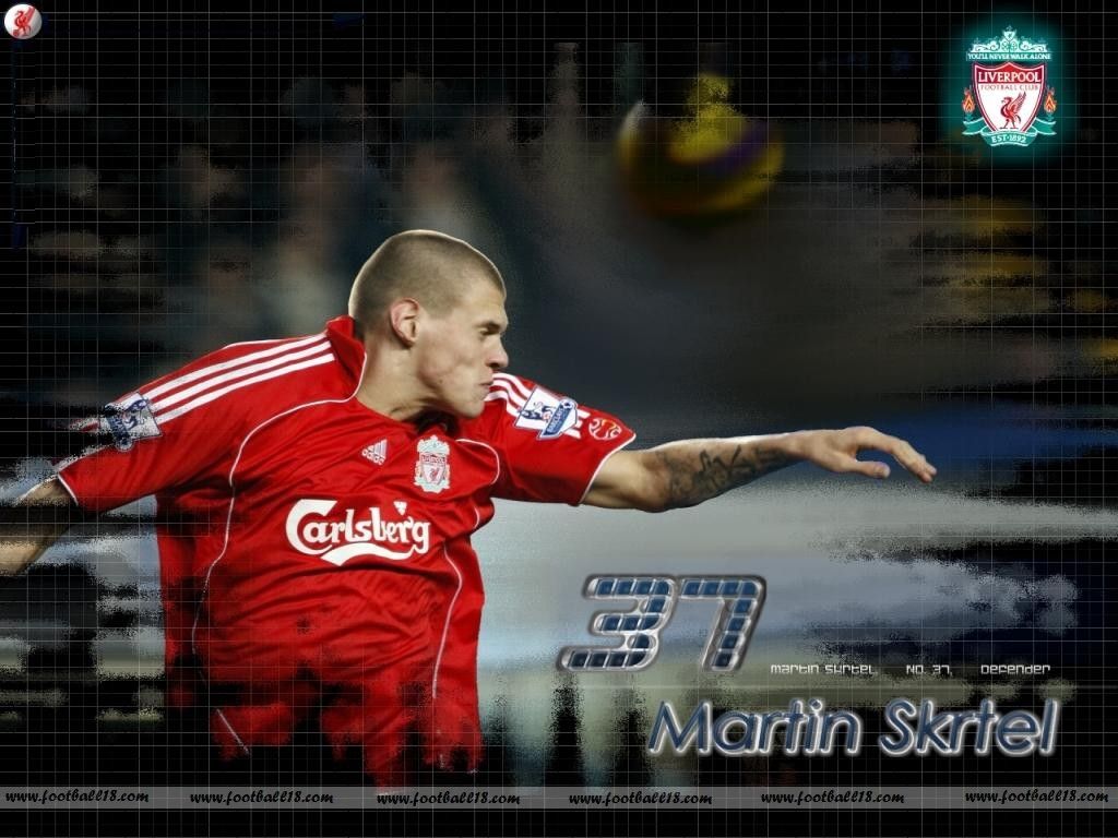 FOOTBALL STARS WALLPAPERS: Martin Skrtel Wallpaper
