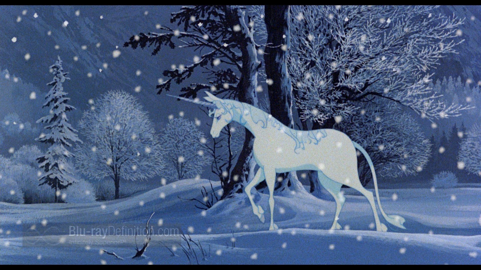 Unicorn Wallpaper Winter
