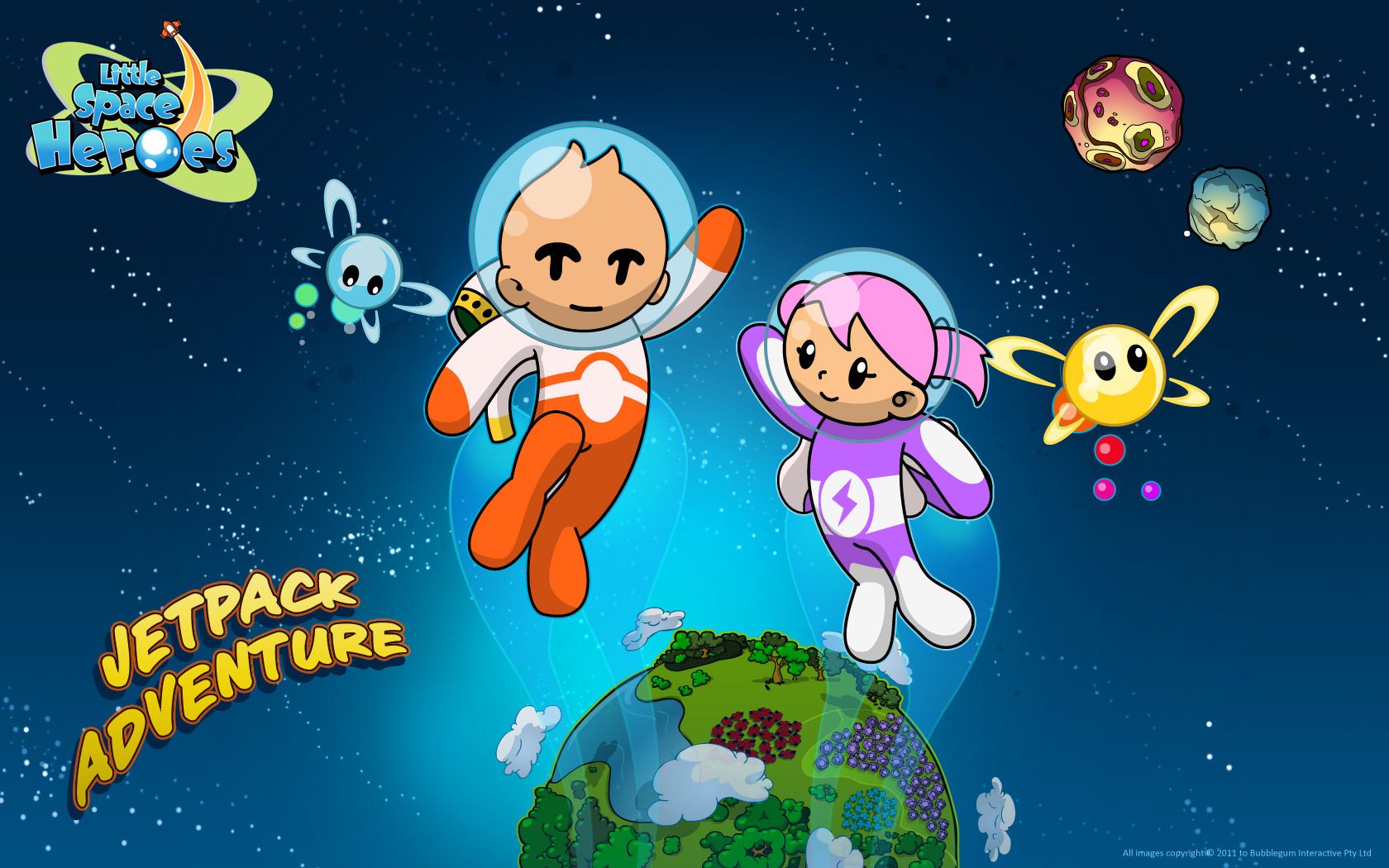 Little Space Heroes. Free Fun Online Kid Games