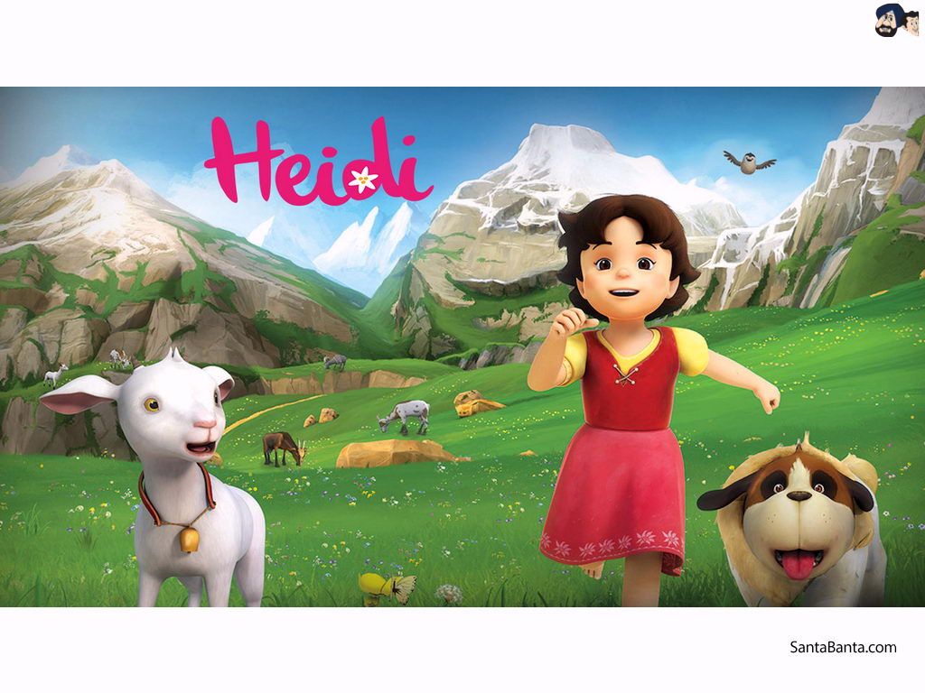 A Swiss German Animated Children`s TV Series, `Heidi`
