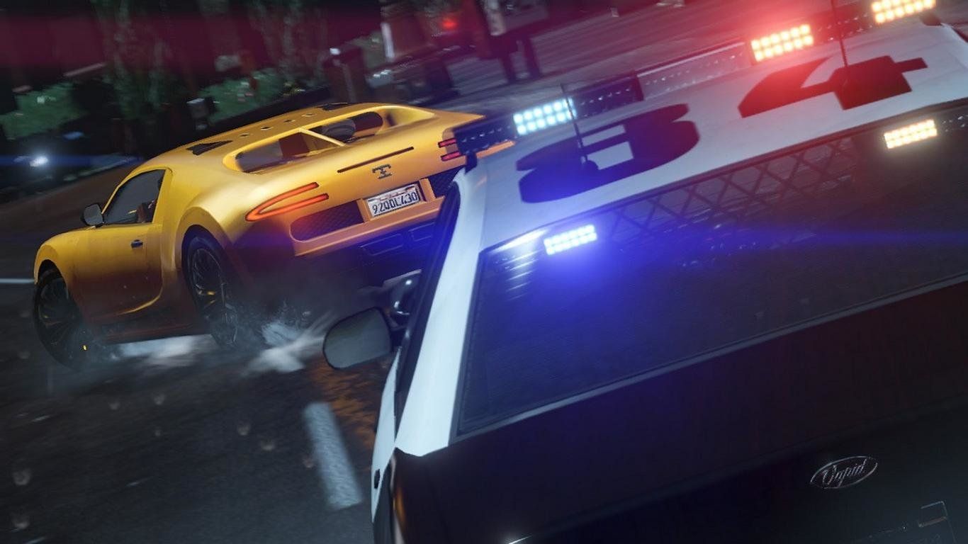 Download Laptop Grand Theft Auto V Desktop Wallpaper V Police Chase