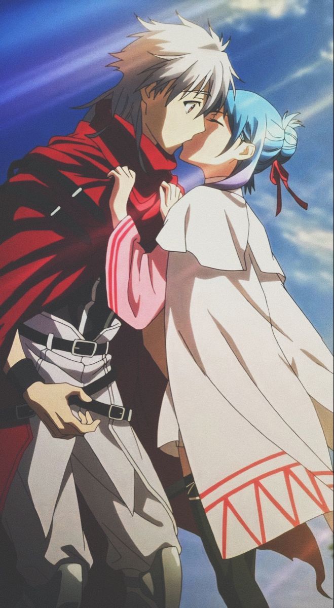 Plunderer Hina x Licht. Anime, Anime romance, Anime love
