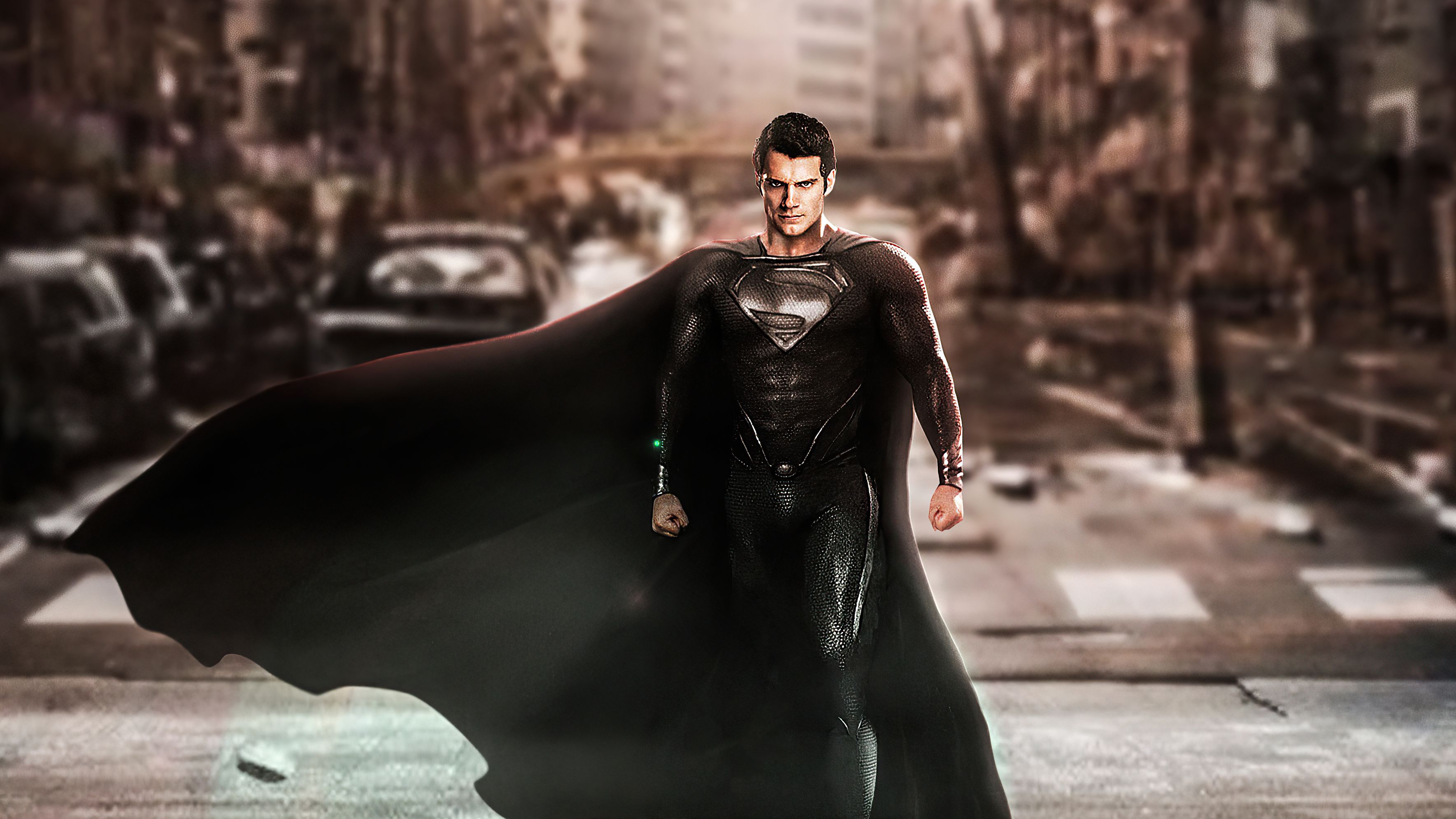 Superman Black Suit Justice League, HD Superheroes, 4k Wallpaper, Image, Background, Photo and Picture