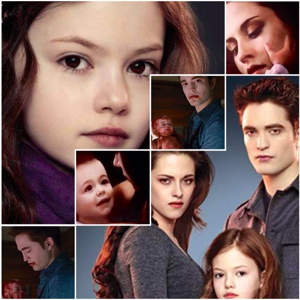 Twilight Series Photo: Renesmee Carlie Cullen mash up. Twilight, Twilight series, Twilight saga series