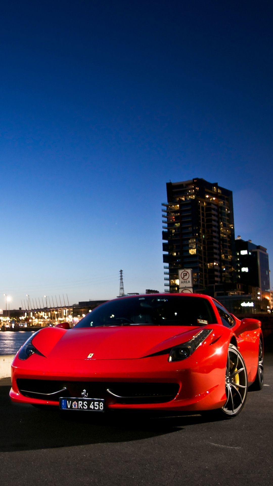 Ferrari HD Wallpaper (Desktop Background / Android / iPhone) (1080p, 4k) (1080x1920) (2021)