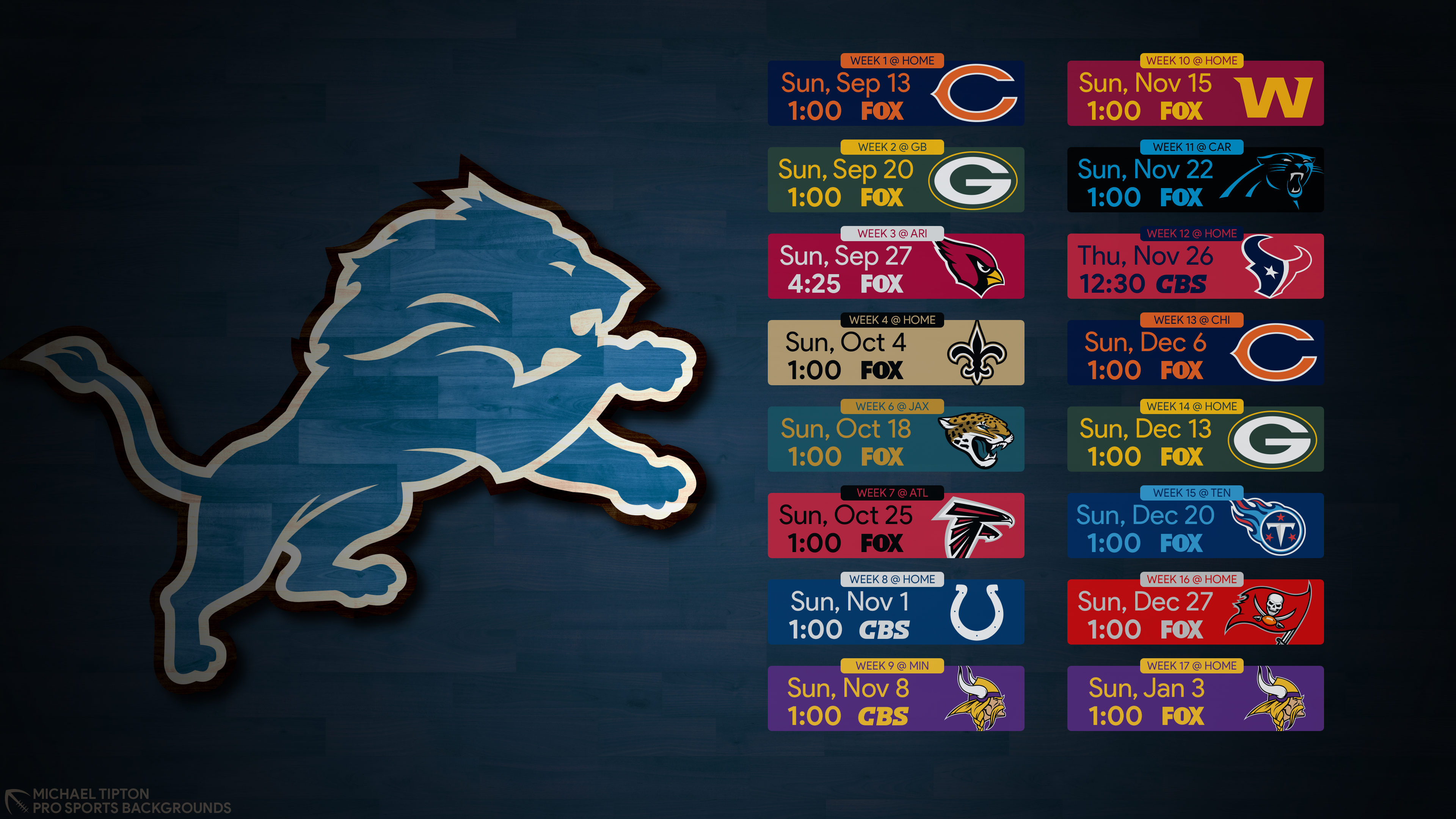 Detroit Lions Wallpaper. Pro Sports Background