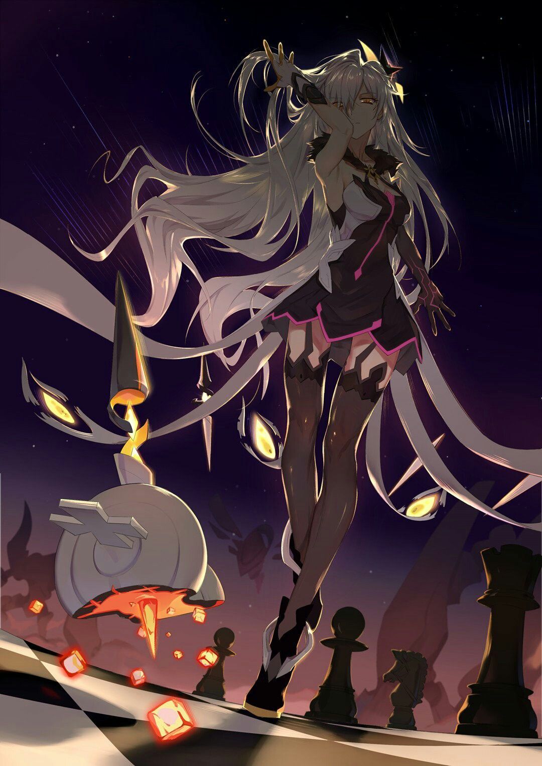 God Kiana! Oh god she's so charming!! Hope she come soon in sv japan!. Anime artwork, Anime, Anime image