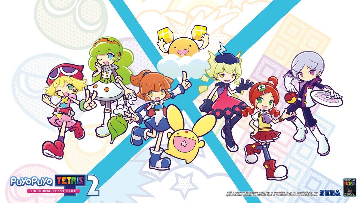 SEGA Europe continue celebrating #SEGA60th, we've got here some exclusive wallpaper for the upcoming Puyo Puyo Tetris 2 (Out December 8th)! Don't forget, you'll have a chance to watch