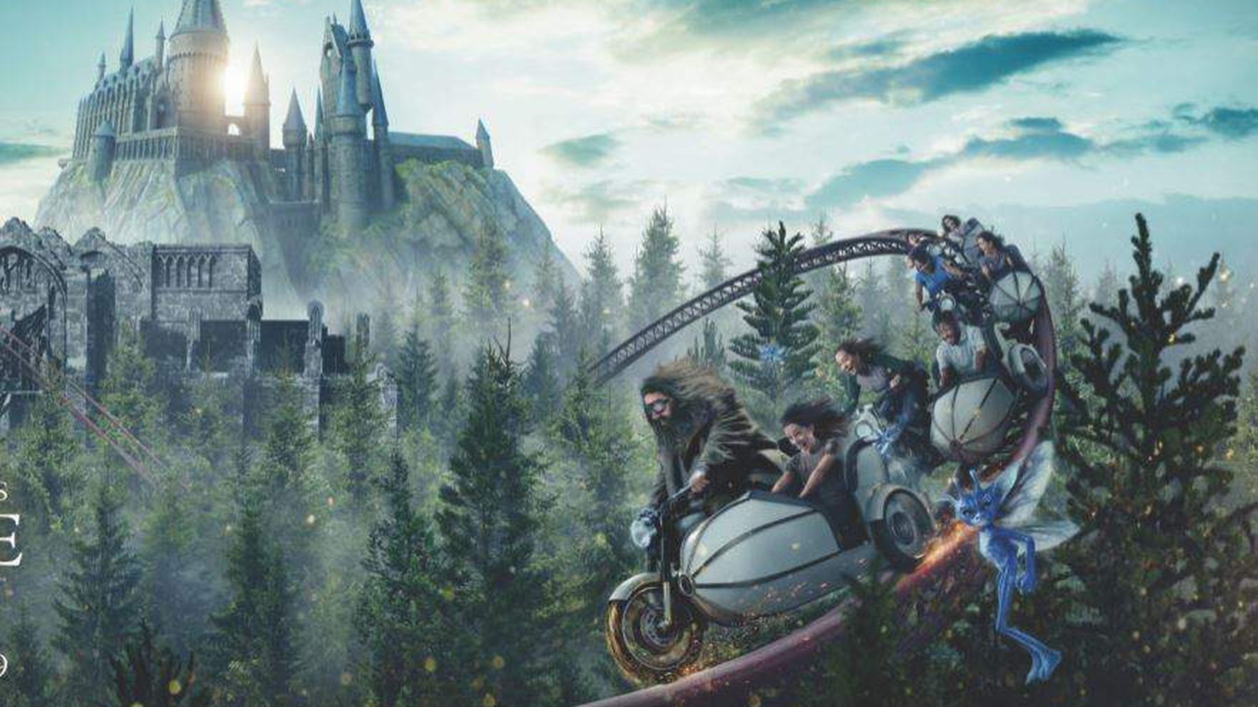New Hagrid coaster at Universal Orlando will take Harry Potter fans into Forbidden Forest