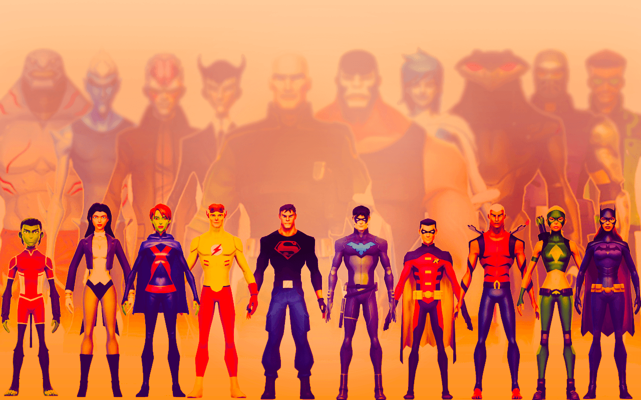 100+ Young Justice Wallpapers.