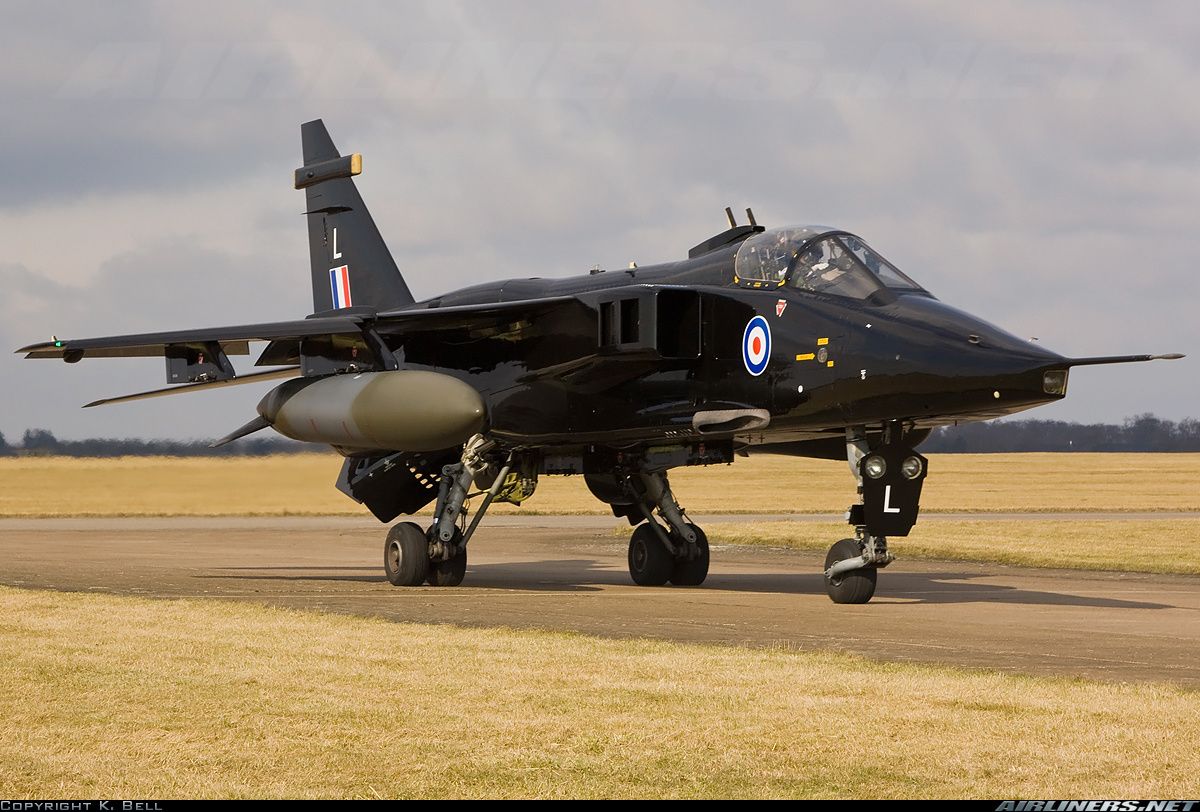 Sepecat Jaguar GR3A Force. Aviation Photo