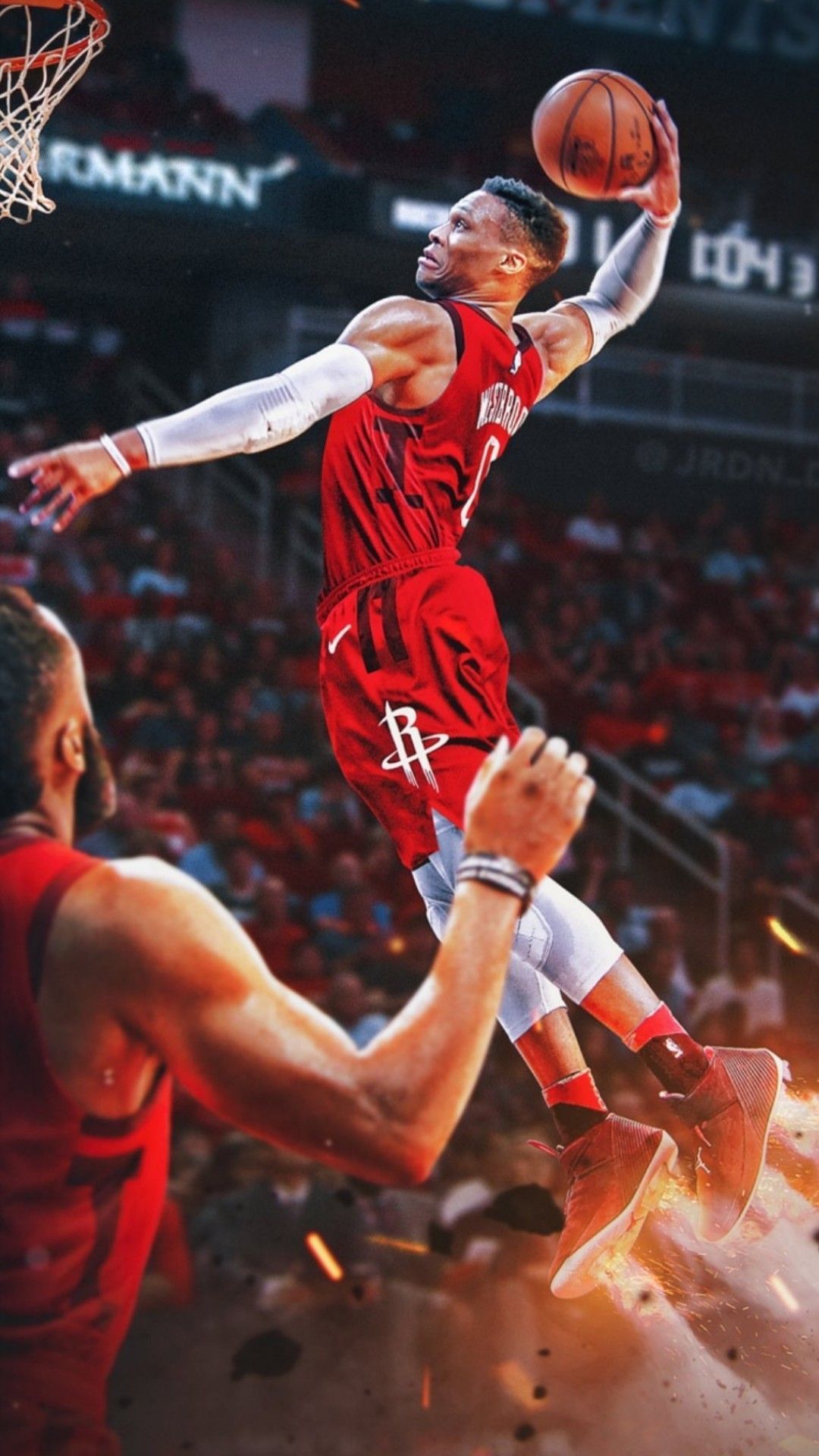 Russell Westbrook Houston Rockets Wallpaper Free Russell Westbrook Houston Rockets Background
