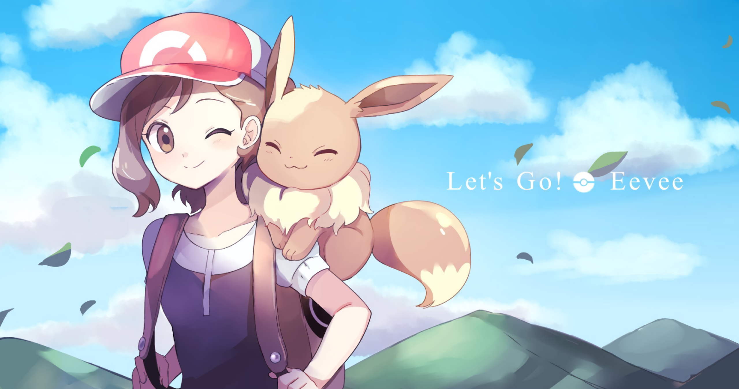 #Pikachu, #Pokémon, #Christmas, #holiday, #Eevee wallpaper