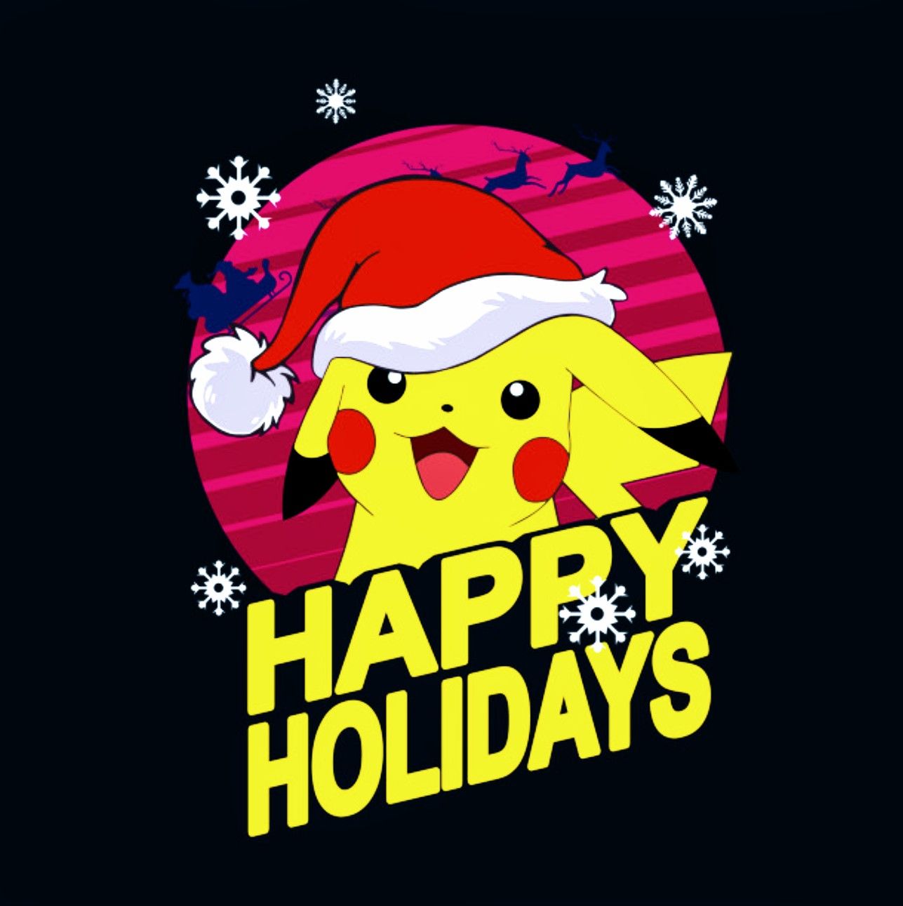 Pikachu Holidays, Pokemon Christmas. Pokemon, Pikachu, Holiday