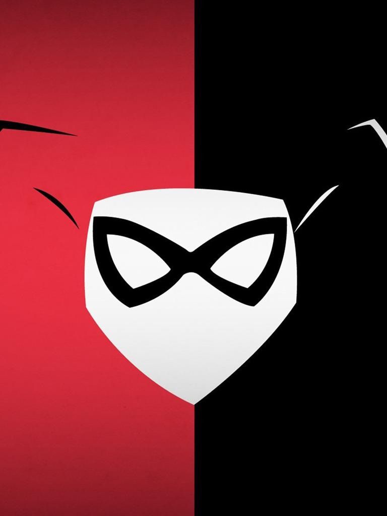 Harley Quinn logo wallpaper