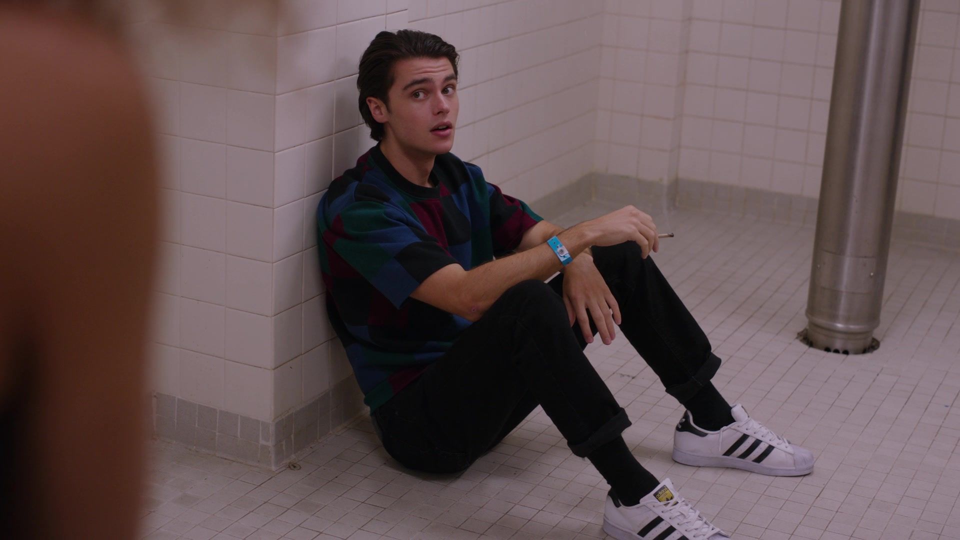 Adidas Superstar Men's Sneakers Of Felix Mallard As Marcus In Ginny & Georgia S01E03 Next Level Rich People Shit (2021)