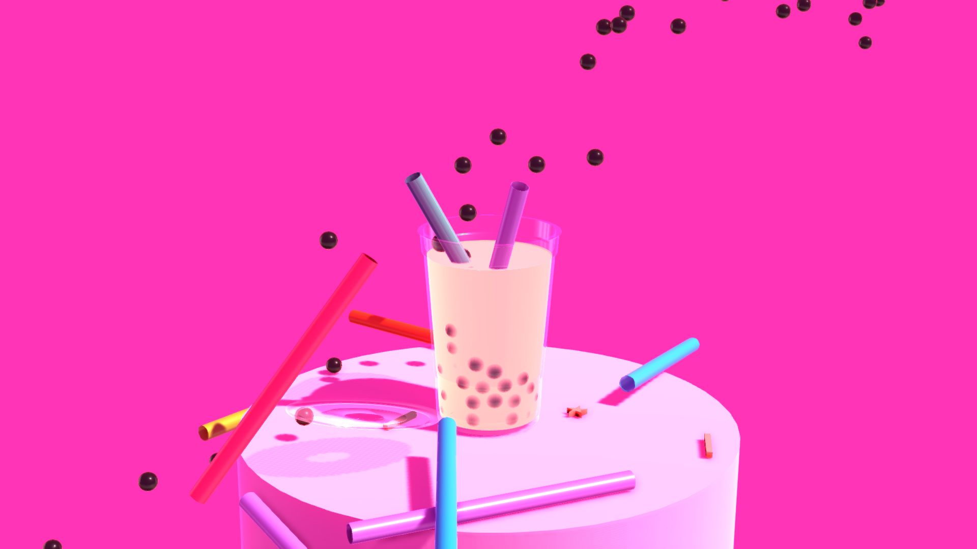 Bubble Tea Laptop Wallpaper Free Bubble Tea Laptop Background