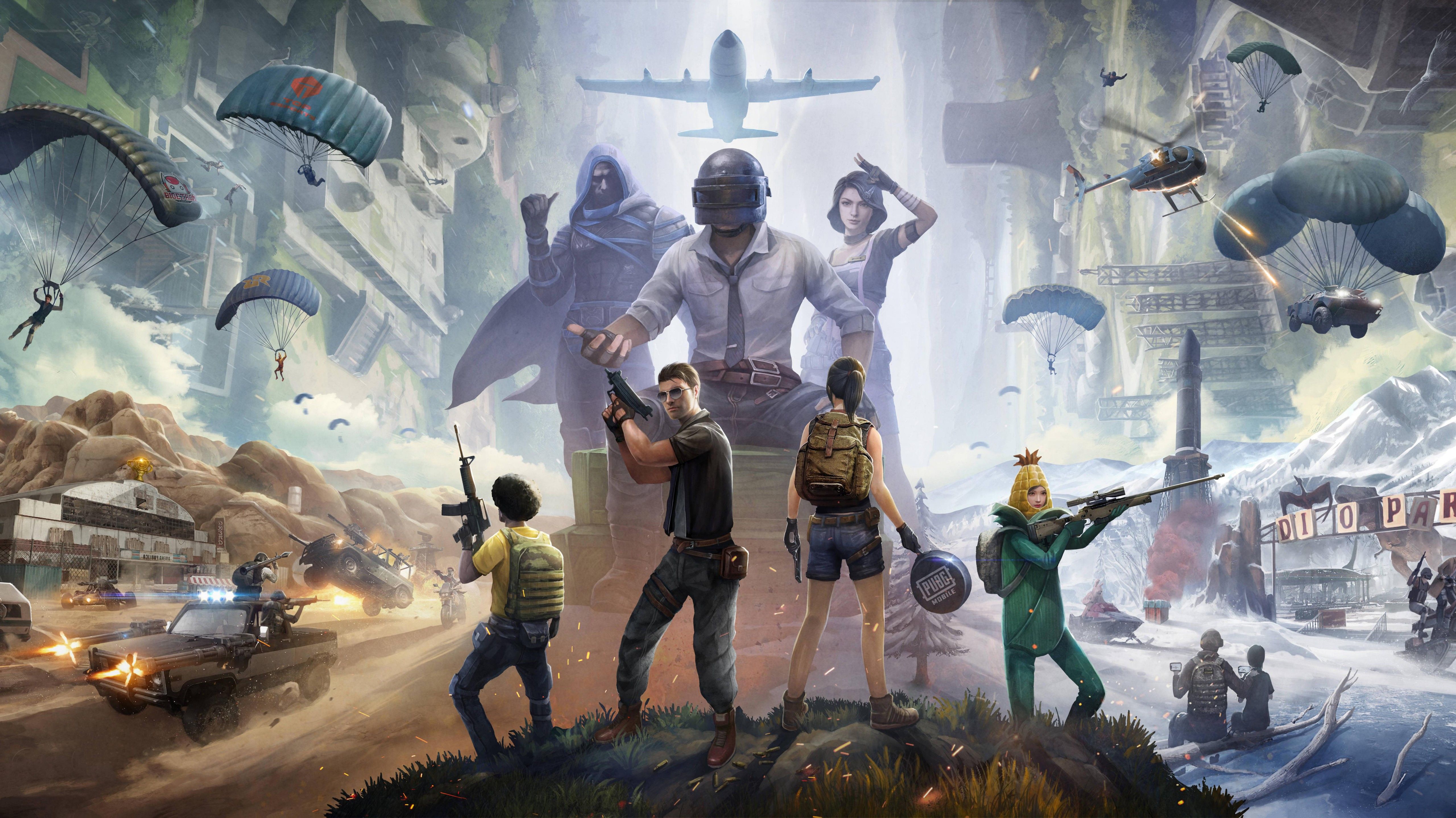 PUBG 4K Wallpaper, PlayerUnknown's Battlegrounds, 2020 Games, 5K, 8K, Games