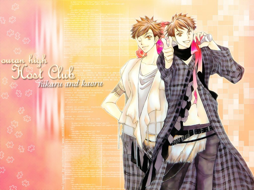 Ouran High School Host Club Wallpaper: Ouran High Host Club- Hikaru & Kaoru