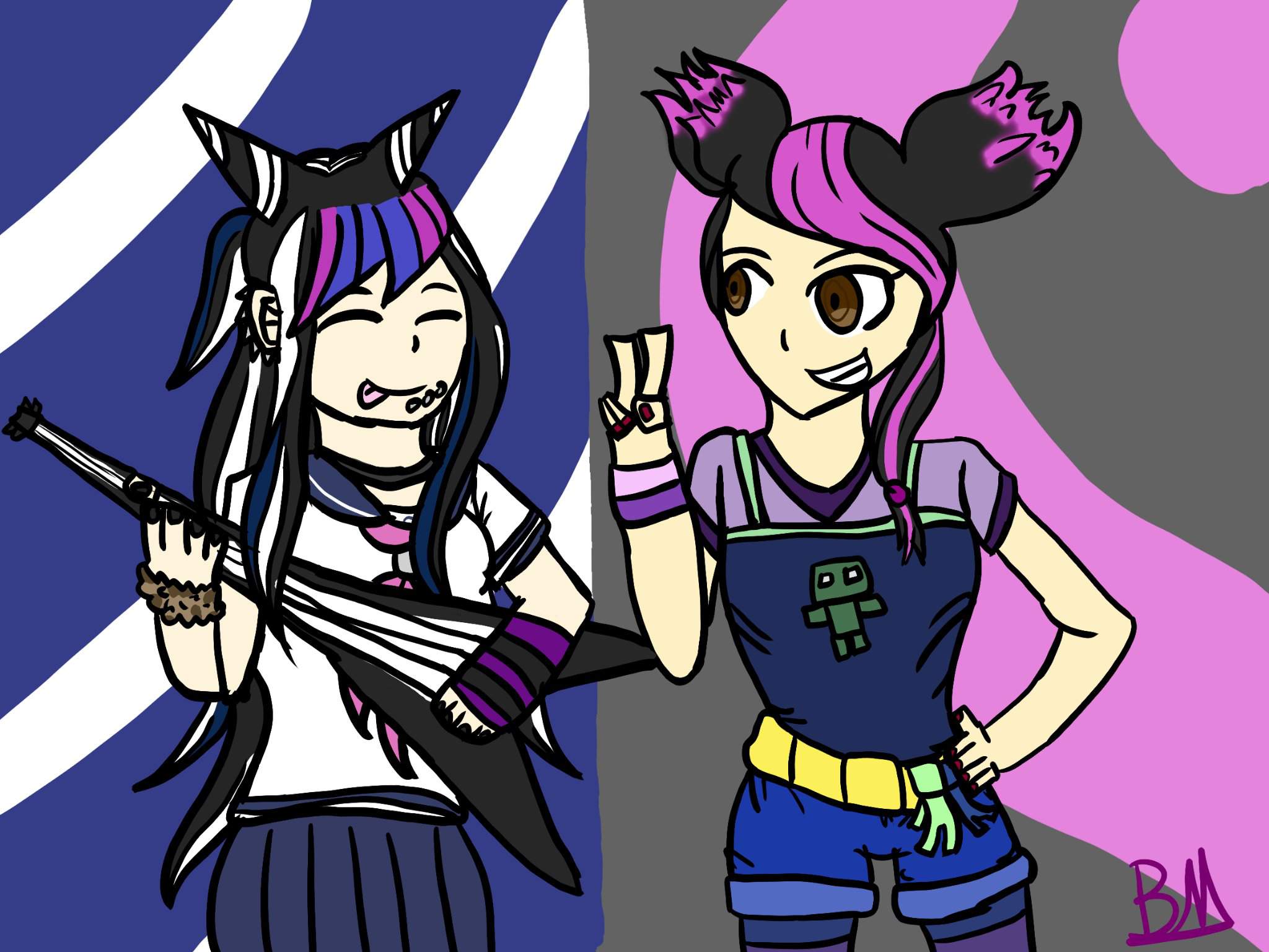 Ibuki Mioda meets Miko Nakadai!!