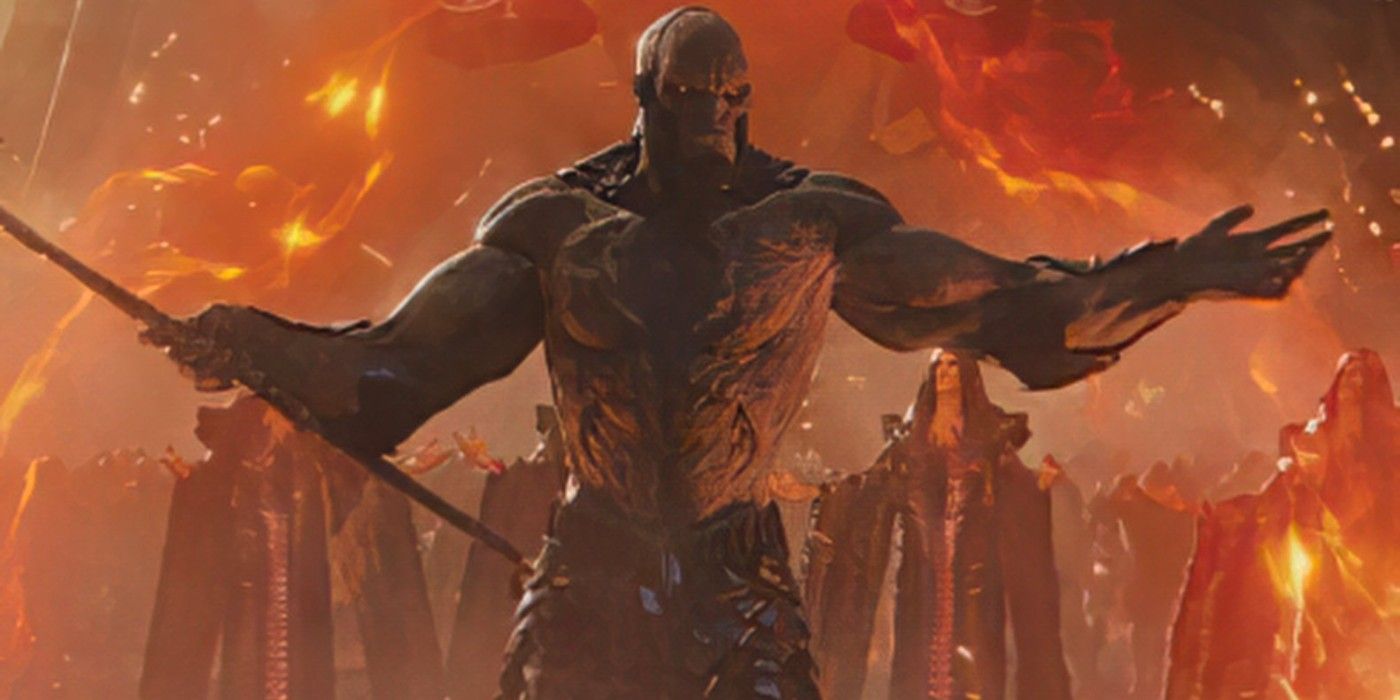 Justice League: New Darkseid Art From Zack Snyder's Cut Surfaces