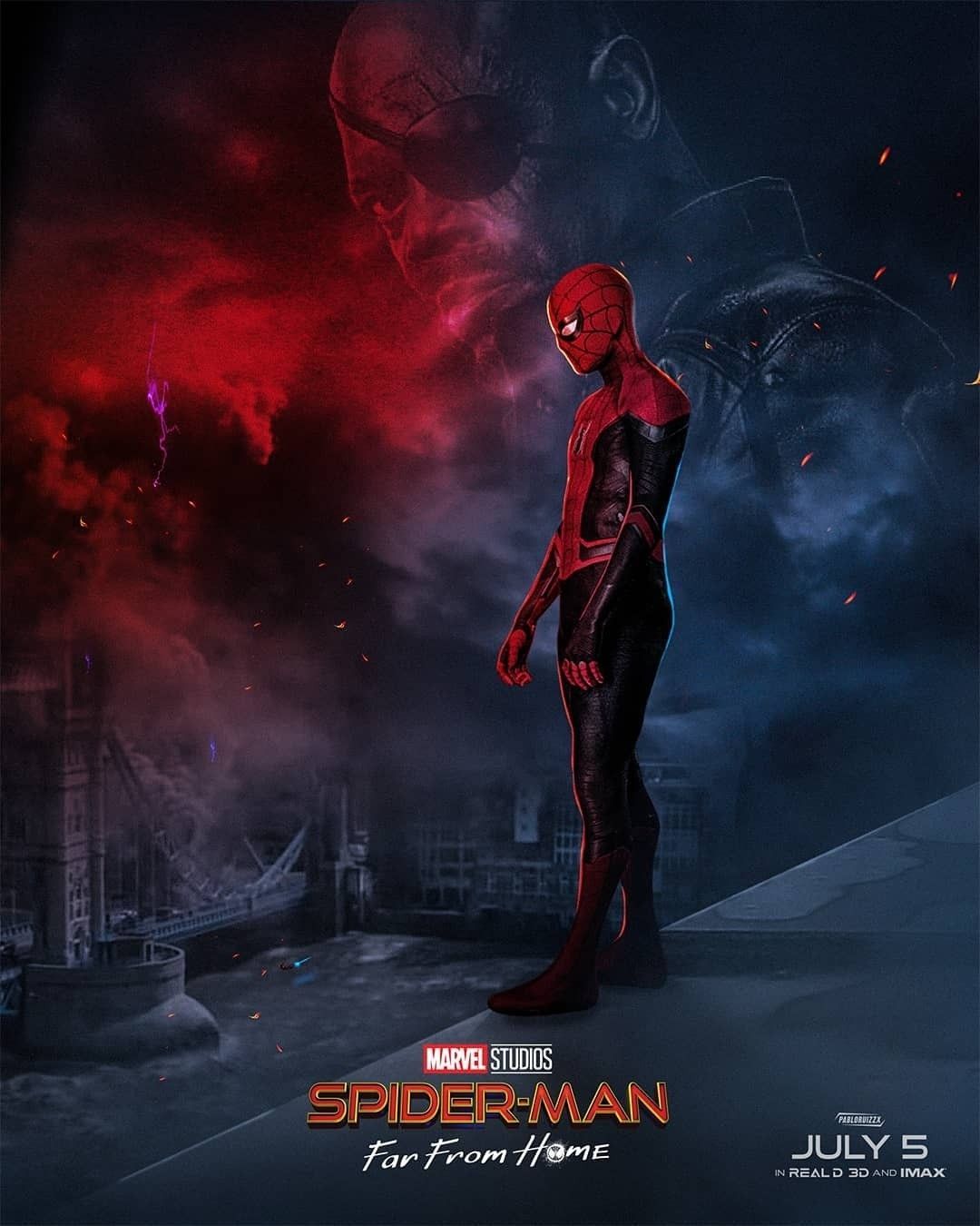 Superhero Spider Man Far From Home Wallpaper 4k