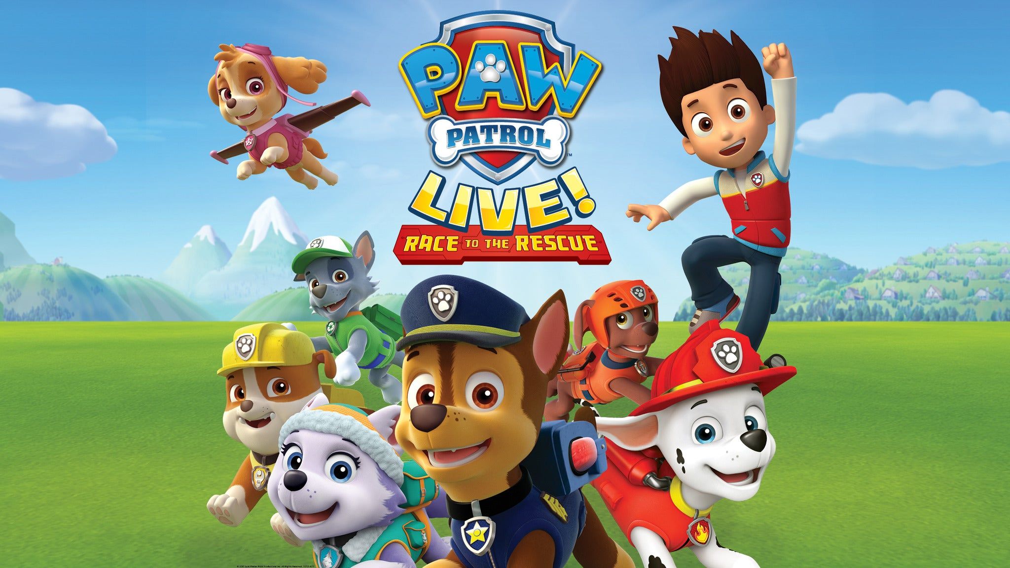PAW Patrol Live!: Race to the Rescue Tickets. Event Dates & Schedule