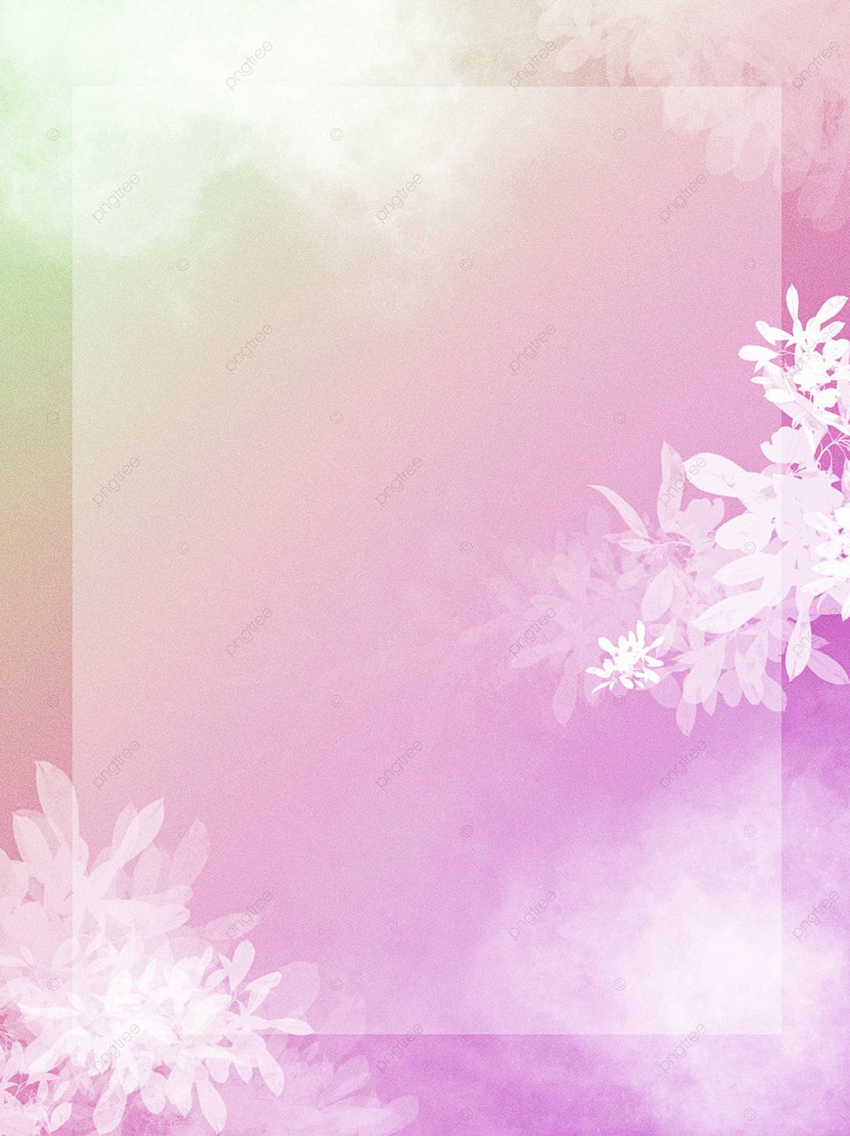 Fantasy Cute Pink Color Gradient Cloud Flower Wallpaper Background, Gradient, Beautiful, Dream Background Image for Free Download