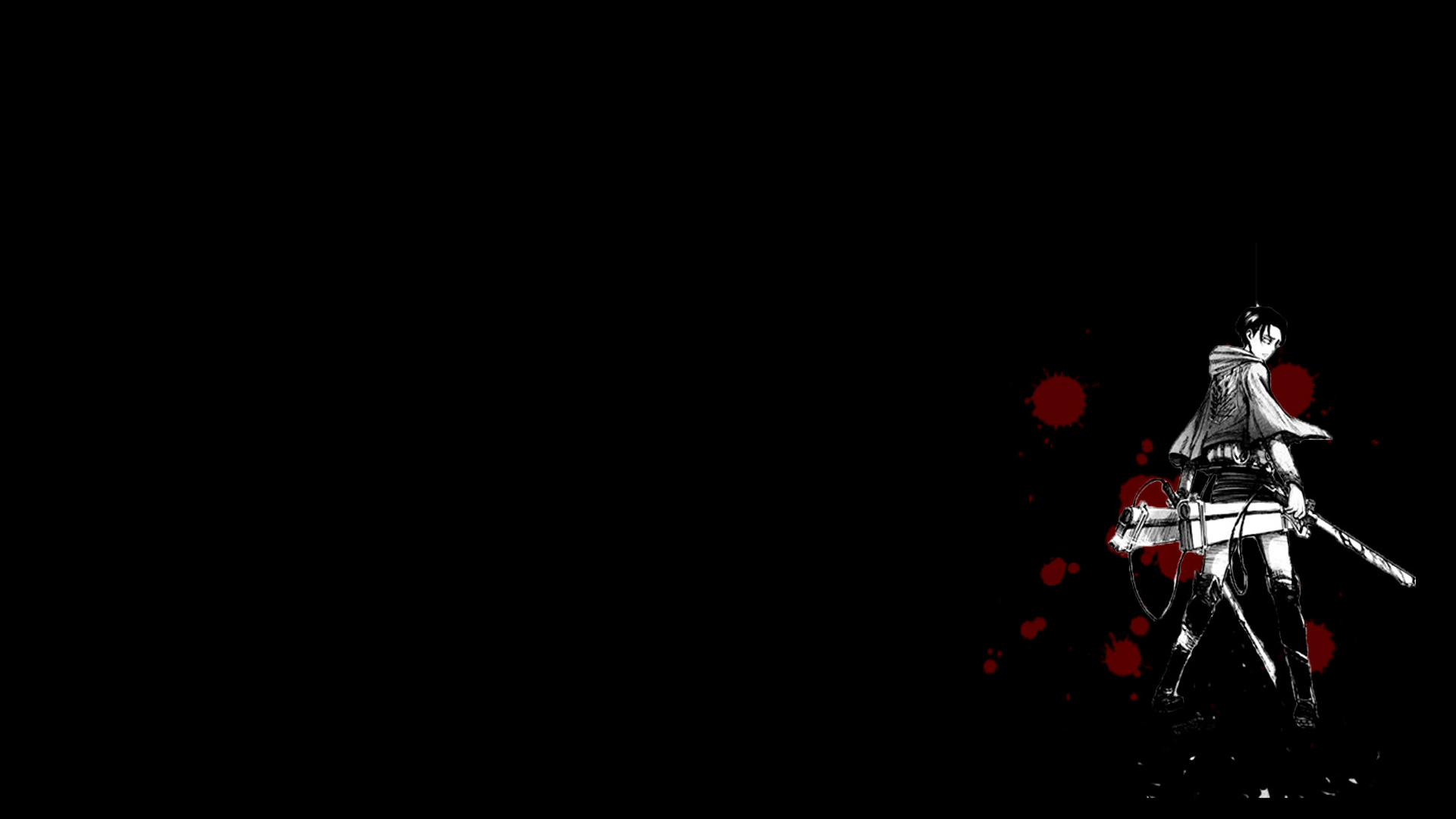 Attack On Titan Black Wallpapers Wallpaper Cave