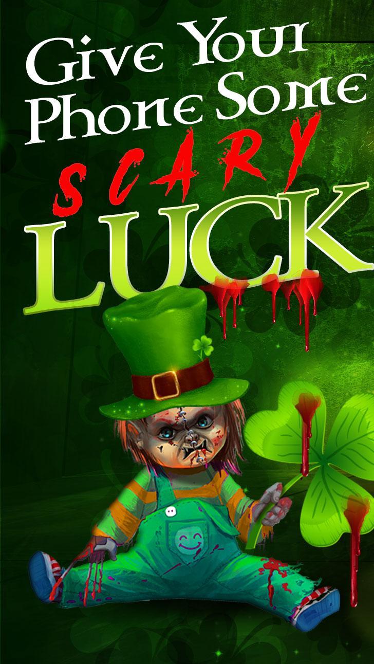 Scary Doll Leprechaun Theme and Icon for Android