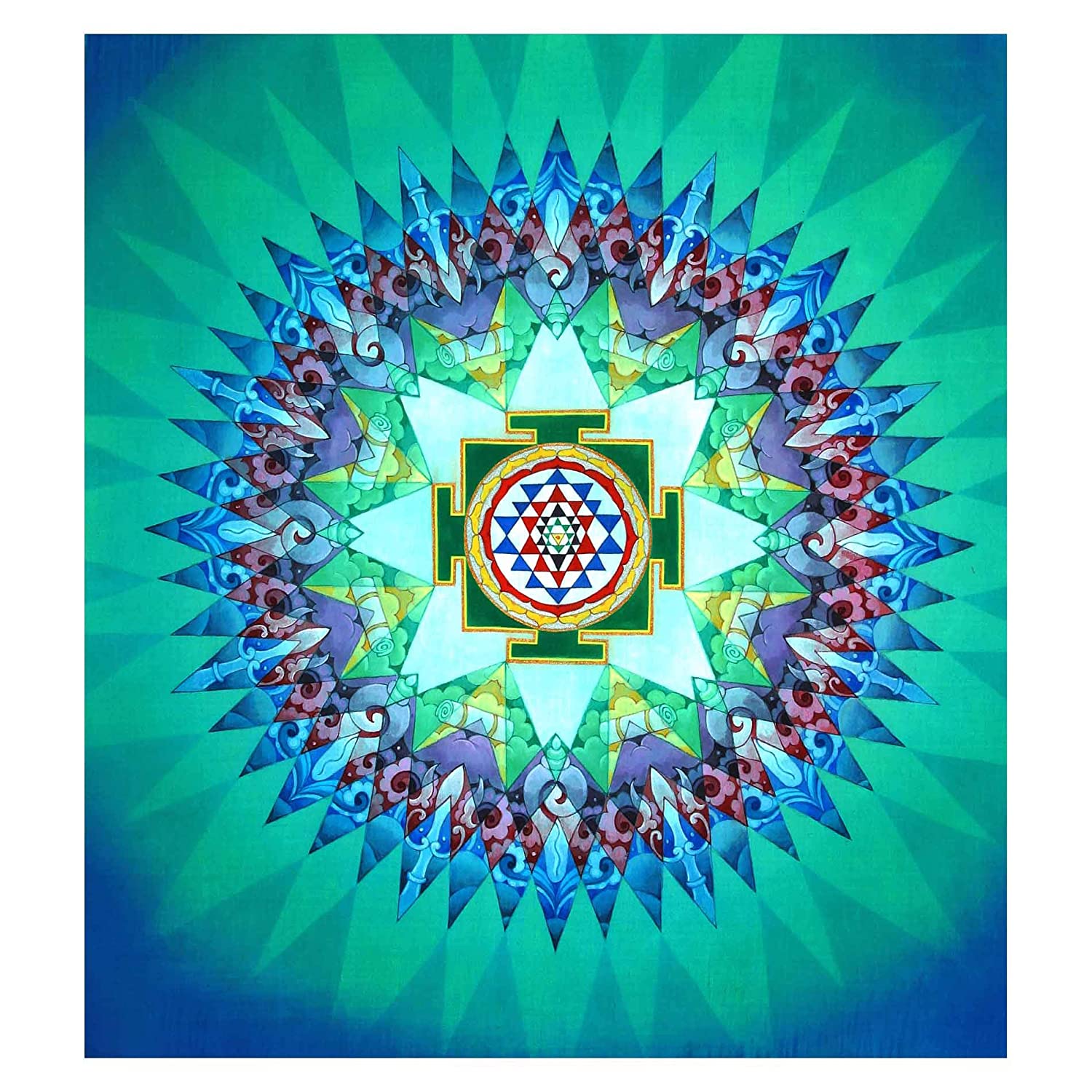 Yantra Mandala Painting Yantra Wallpaper Painting by Pieter Weltevrede World by Dr. Ramanand Sagar: Amazon.in: Electronics