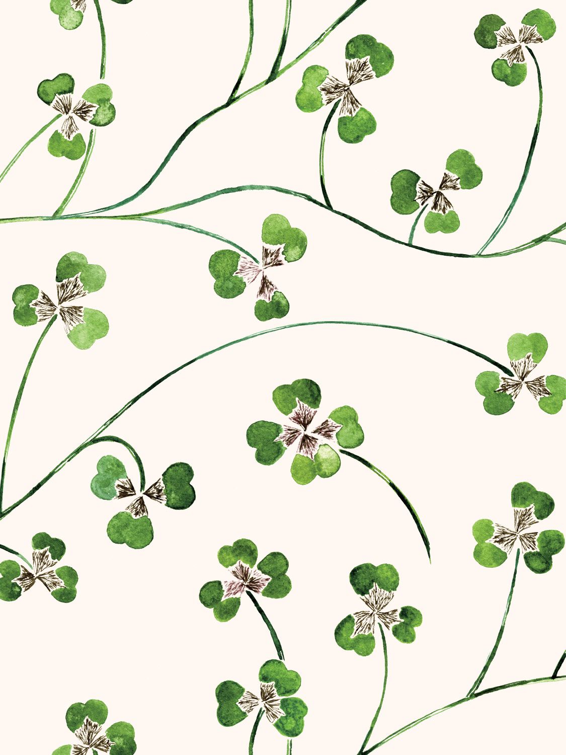 Lucky Leaf Wallpaper. Four Leaf Clover Wallpaper