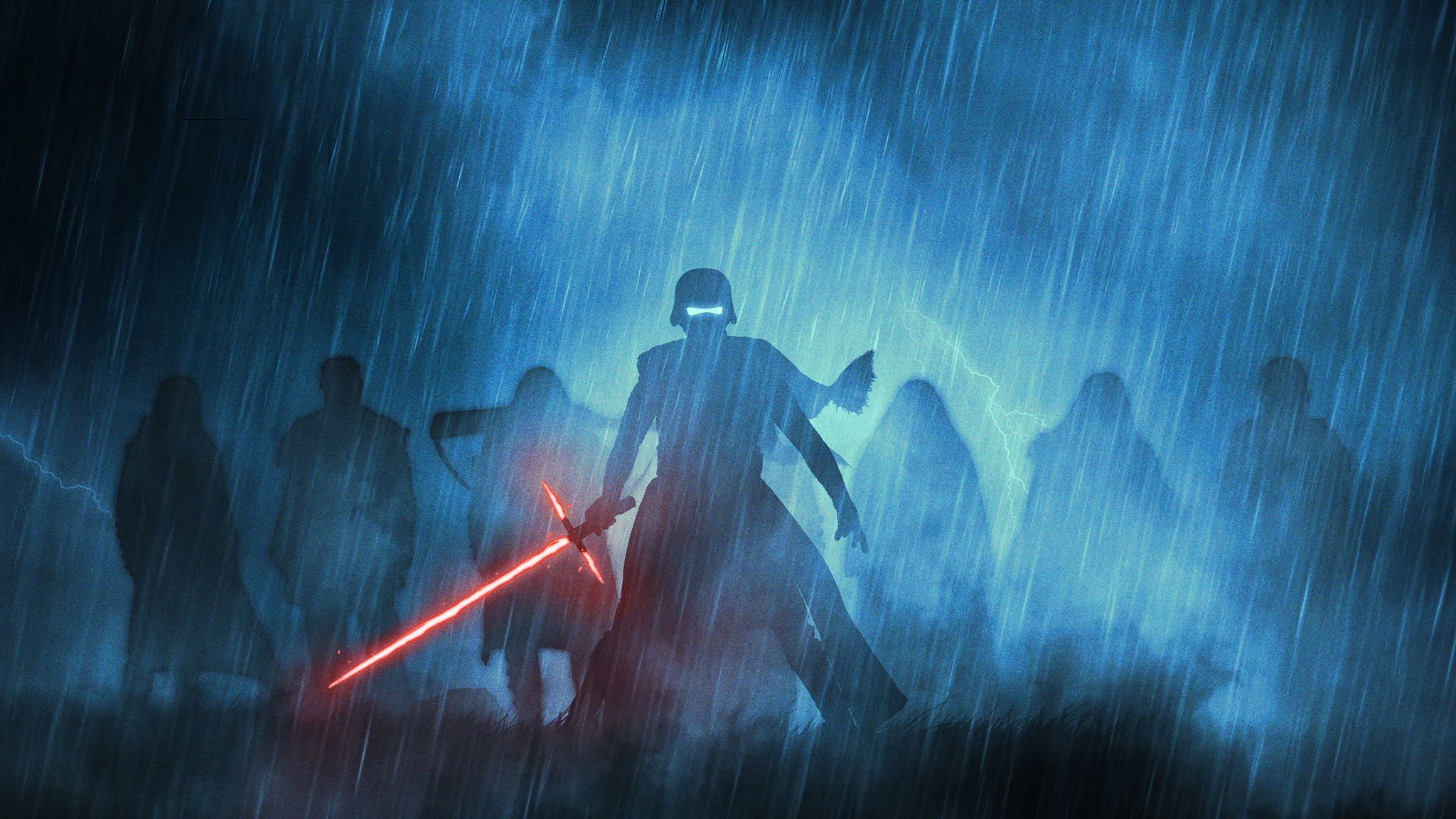 Kylo Ren With His Knights, HD Artist, 4k Wallpaper, Image, Background, Photo and Picture