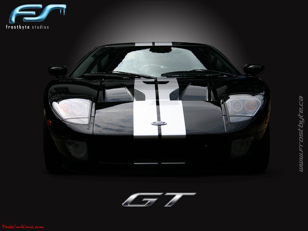 Ford Gt Custom Made Wallpaper By A Friend Car Racing Stripes