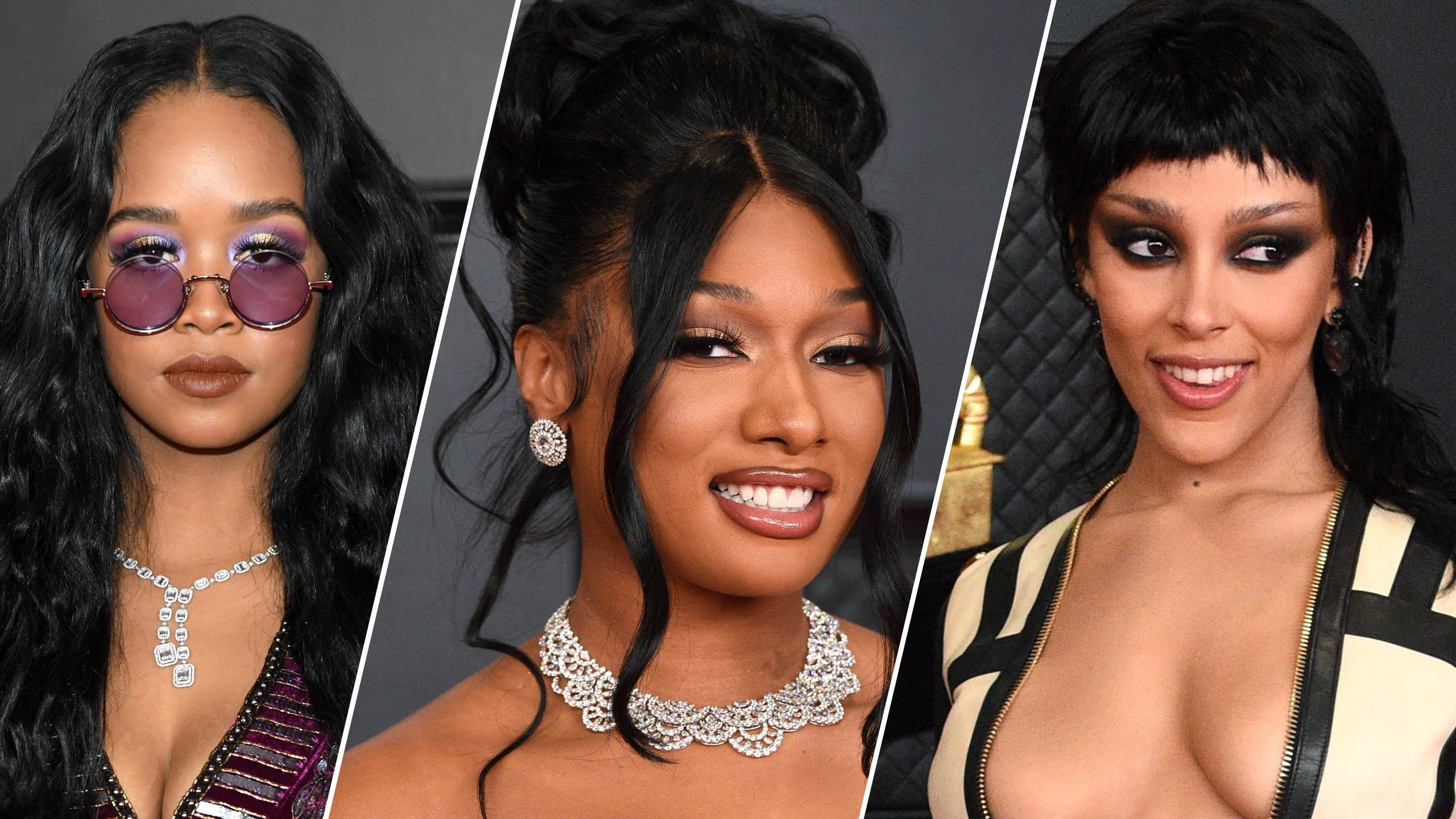 The Grammys 2021: The Best Hair and Makeup Looks