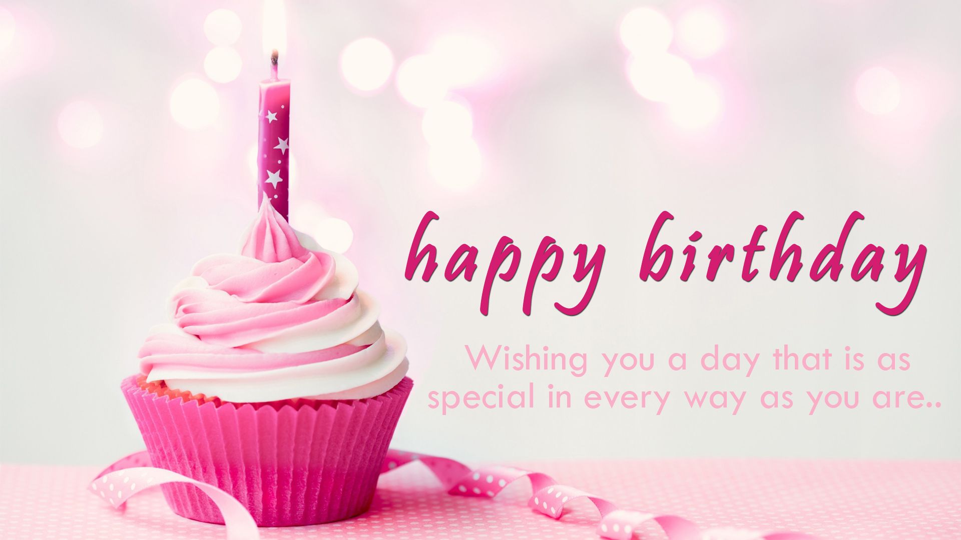 Happy Birthday Wishes Greeting HD Wallpaper Background