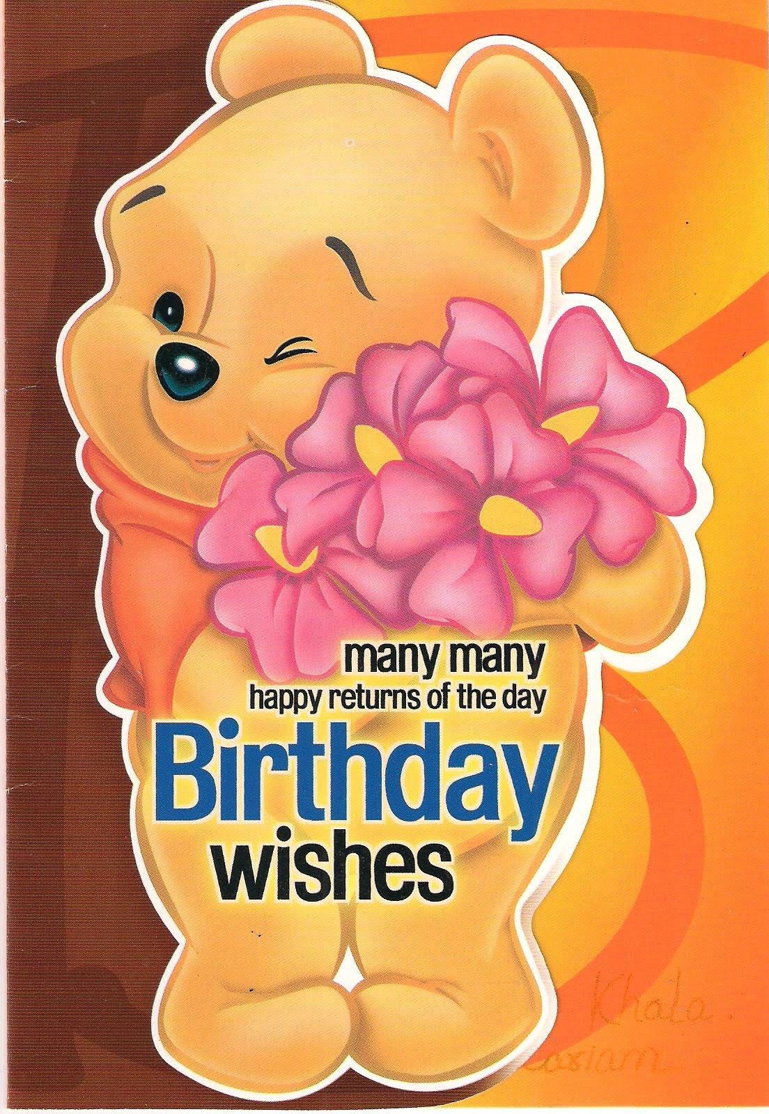 Happy Birthday Message Wallpaper Many Many Happy Returns Of The Day HD Wallpaper