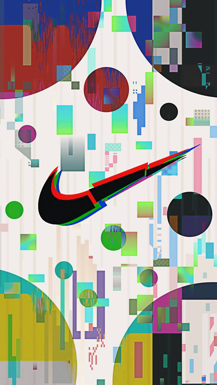 Nike Glitch wallpaper