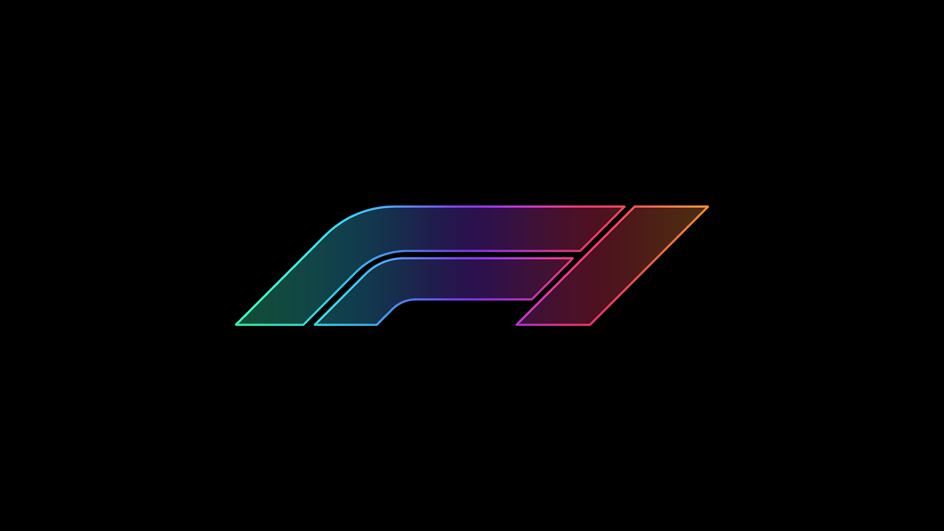 OC F1 Logo Wallpaper Dark Theme