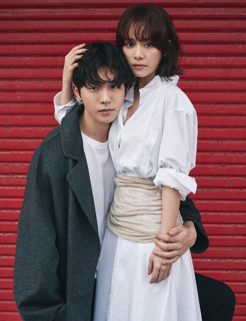 WALLPAPER #wallpaper #lockscreen. Korean couple photohoot, Han ji min, Joo hyuk